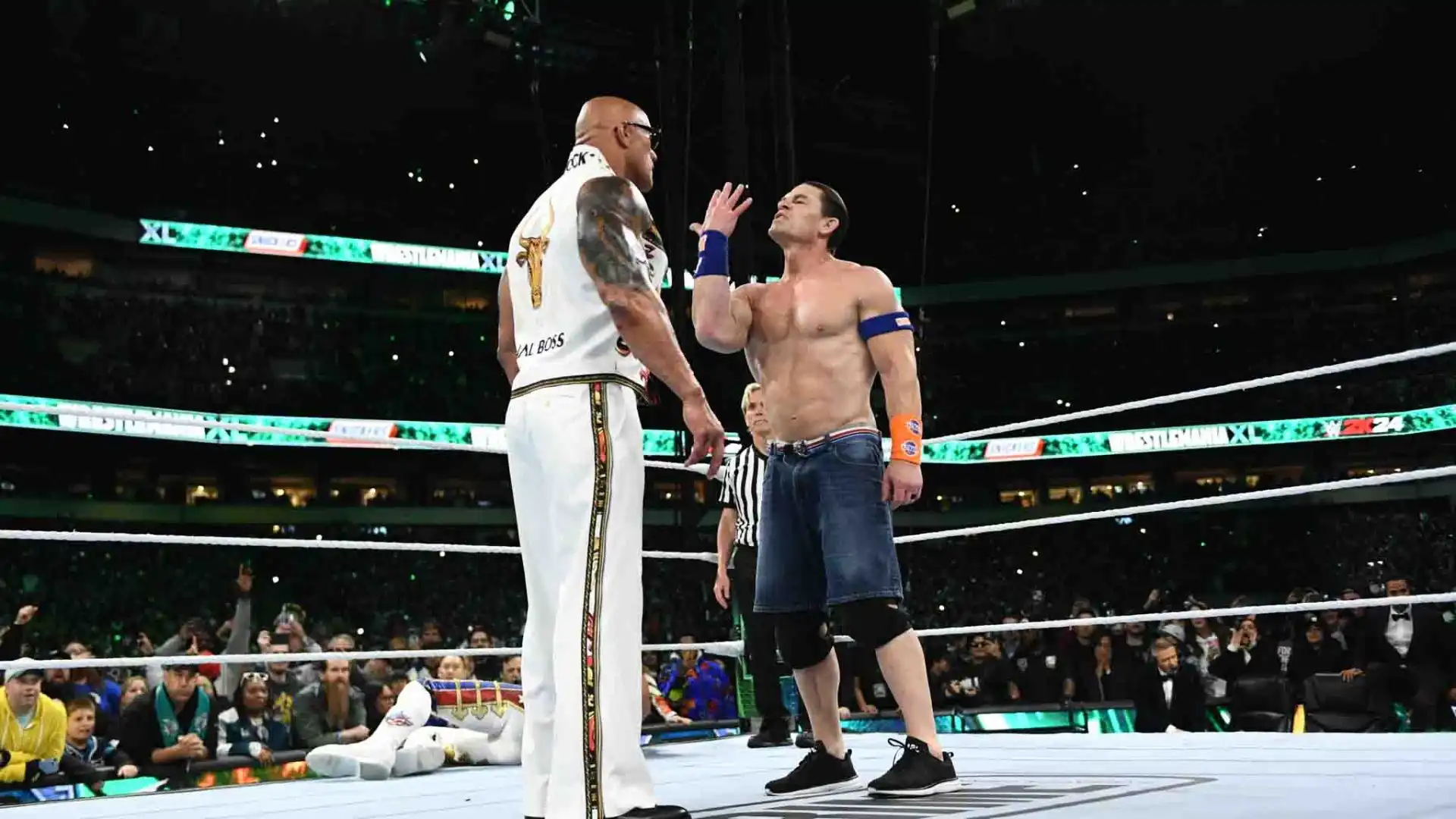 The Rock è stato tra i grandi protagonisti di WrestleMania.