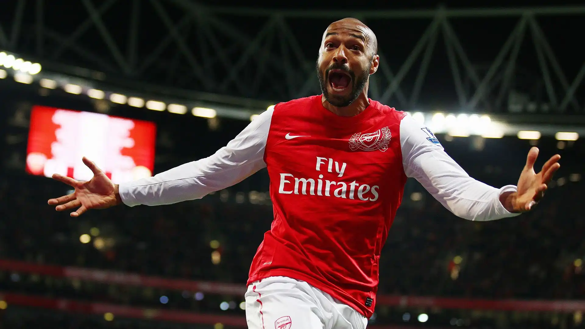 1- Thierry Henry (Arsenal): con i Gunners 258 partite e 175 gol, un rendimento clamoroso