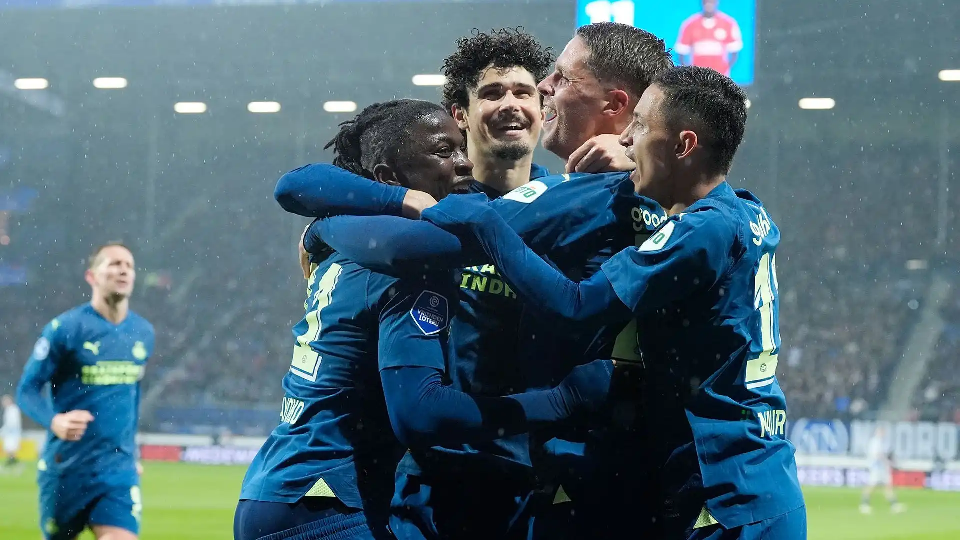 0-8 il punteggio finale a favore del PSV: una cosa incredibile
