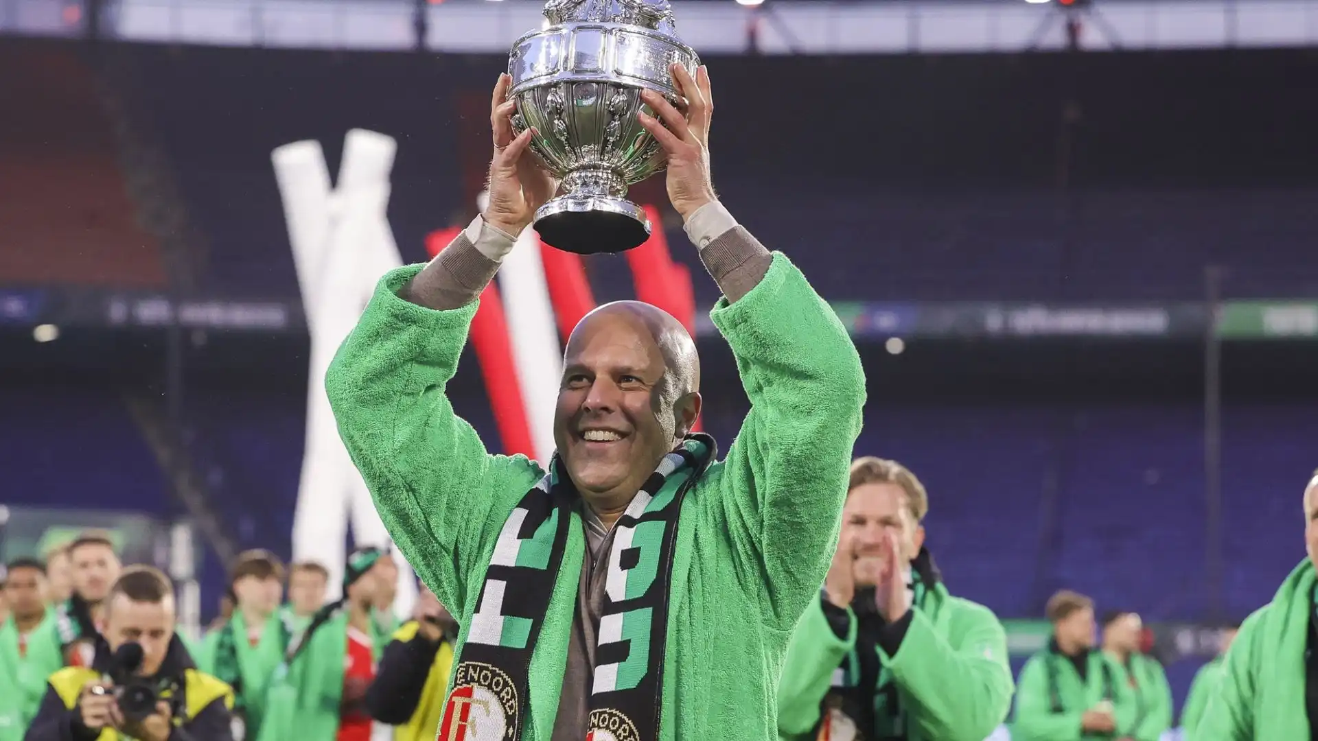 Nel 2023 ha vinto il campionato olandese con il Feyenoord