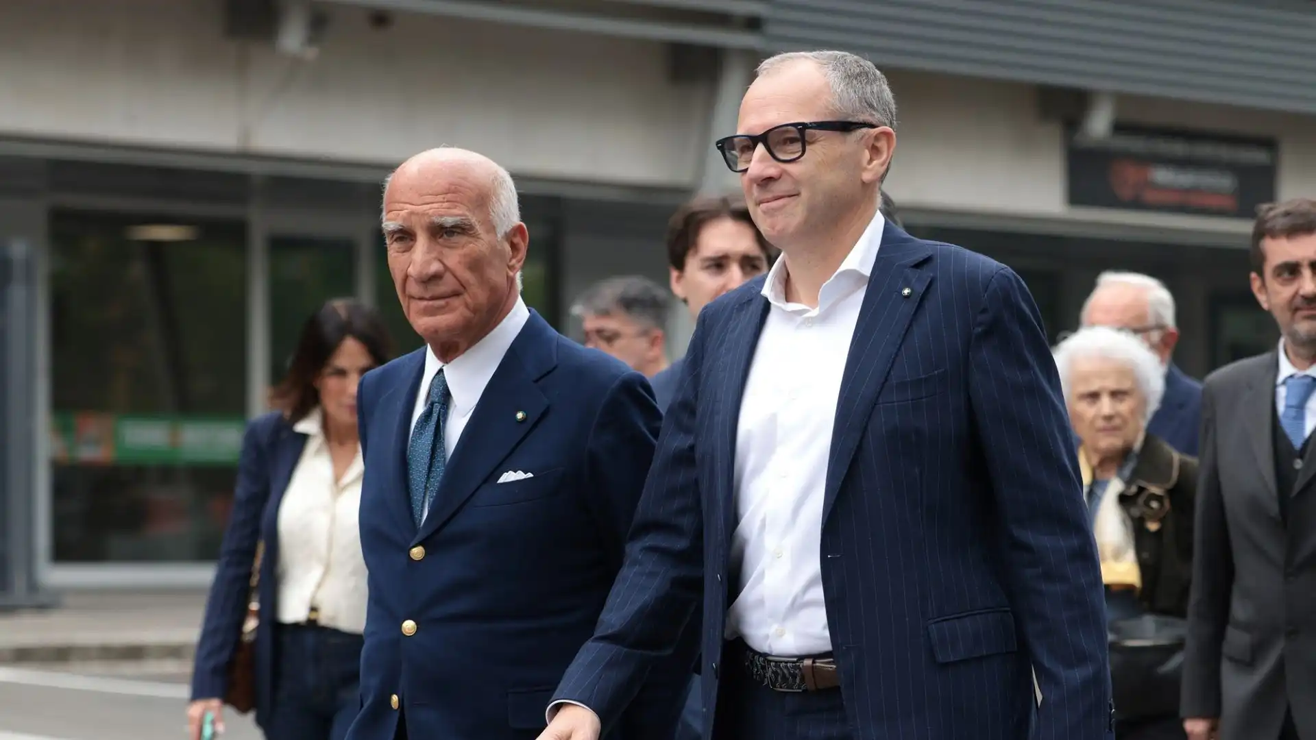 Tra i vip presenti anche l'ad della Formula 1 Stefano Domenicali