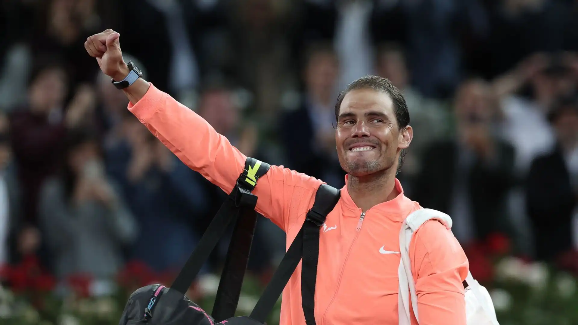 Rafael Nadal è stato sconfitto dal ceco Liri Lehecka dal Masters 1000 di Madrid, ma gli applausi a fine match sono tutti per lui
