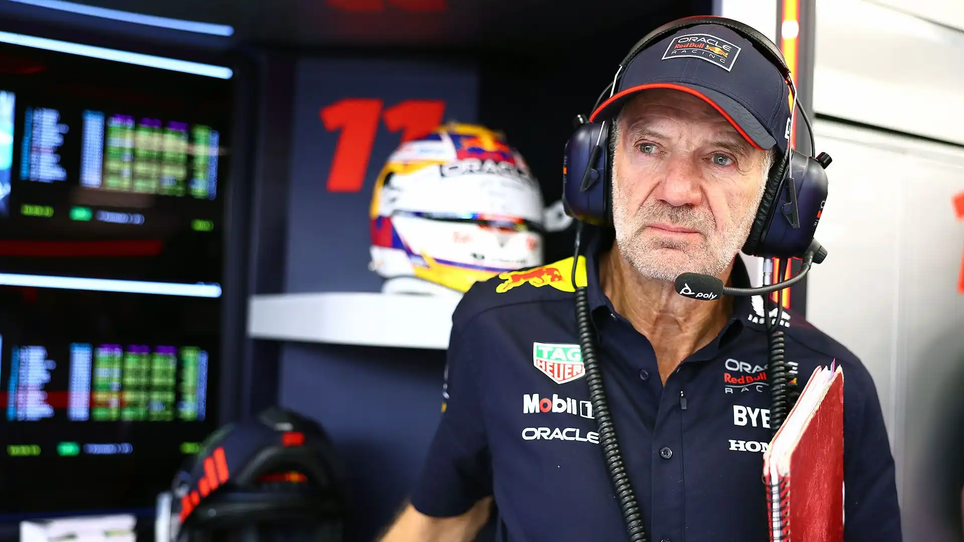 Adrian Newey è direttore tecnico del team Red Bull dal 2006