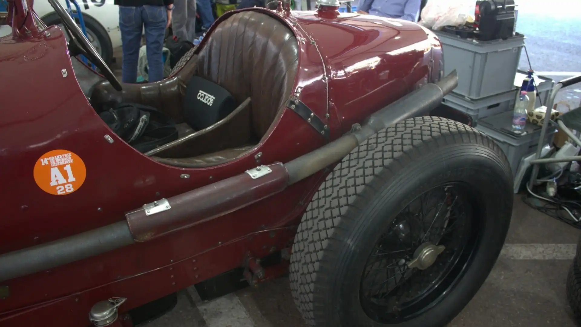 Si tratta di una Alfa Romeo 8C Monza