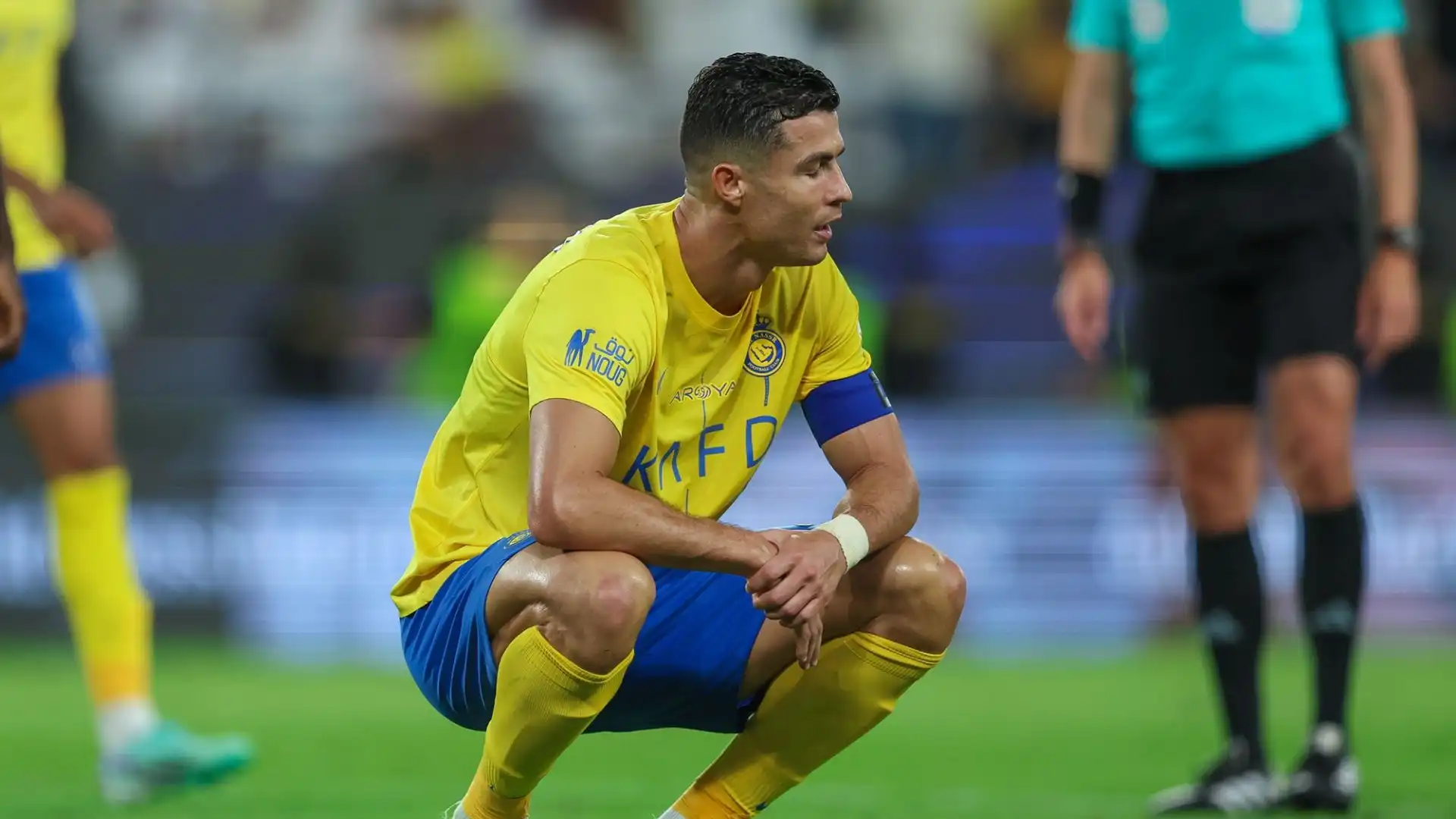 Grave errore di Cristiano Ronaldo durante il match tra Al-Nassr e Al Hilal