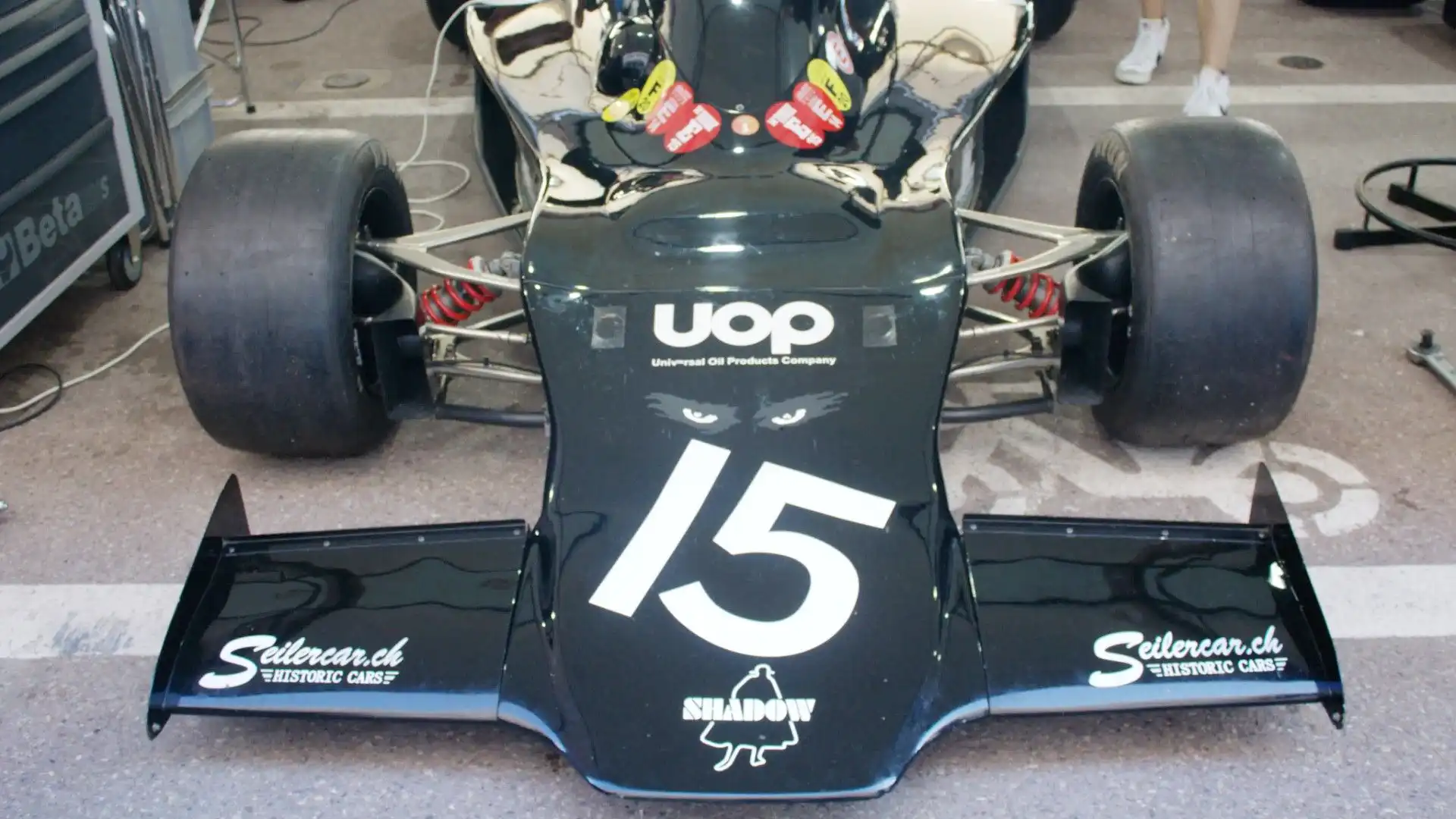 La Shadow DN1 segnò il debutto del costruttore statunitense nella Formula 1.