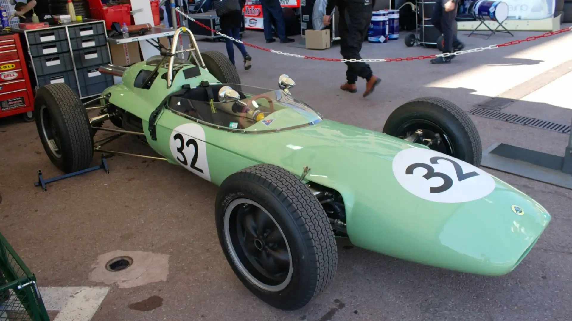 La Lotus 24 debuttò al Gran Premio di Bruxelles del 1962