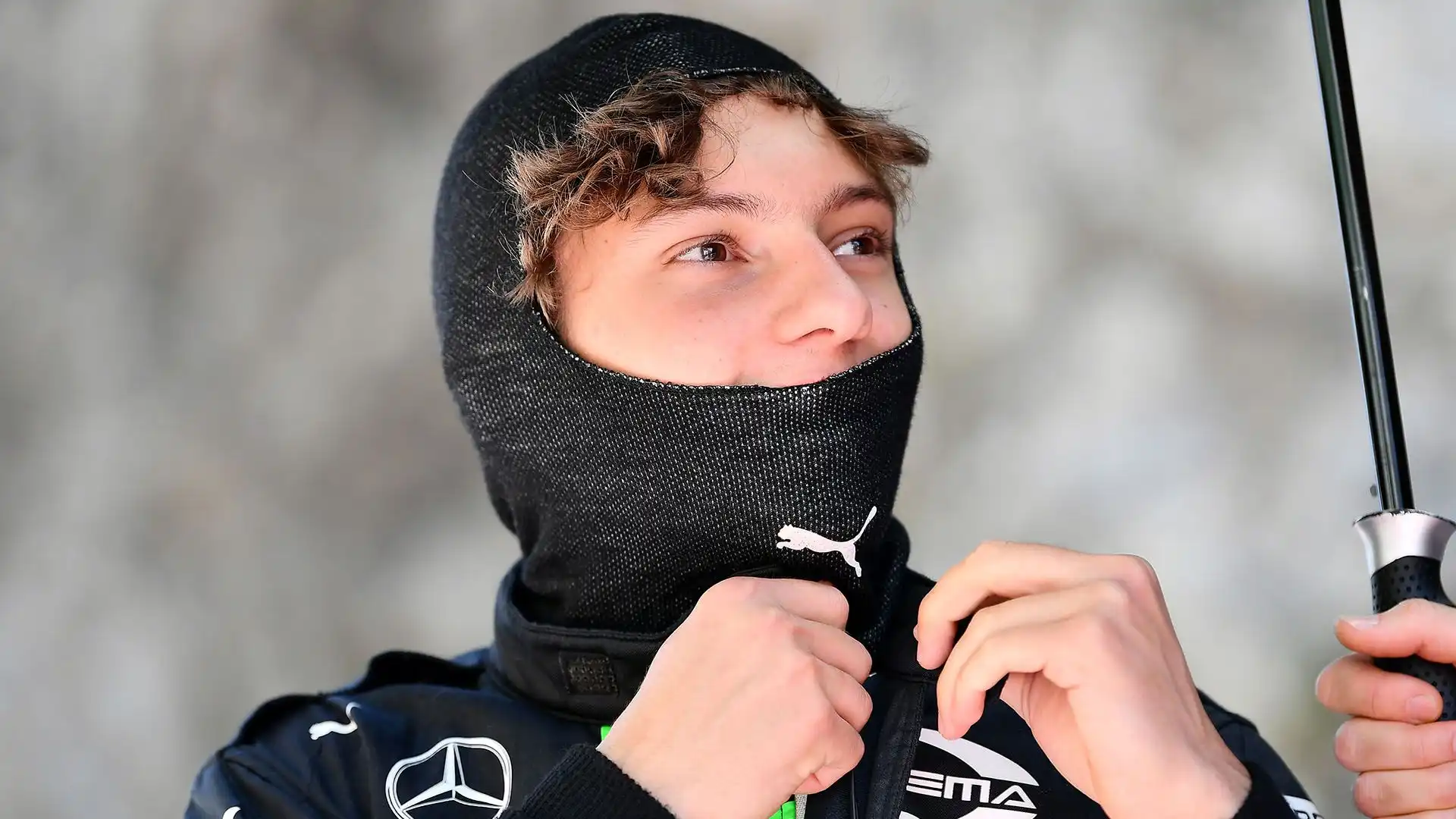 Sul tracciato inglese, alla guida di una Mercedes W13 del 2022, si sono alternati George Russell, Mick Schumacher e Antonelli