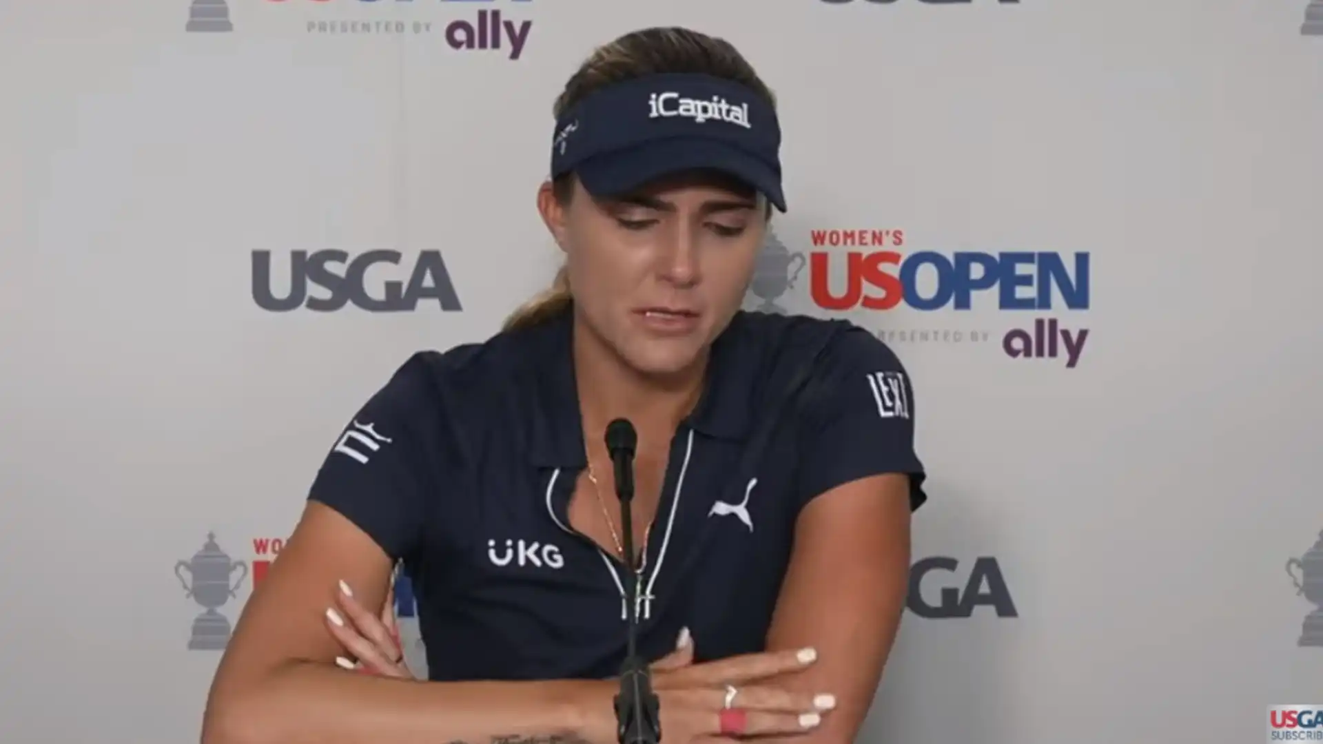 La campionessa statunitense lo ha annunciato in conferenza stampa alla vigilia dello US Women's Open, scoppiando in lacrime