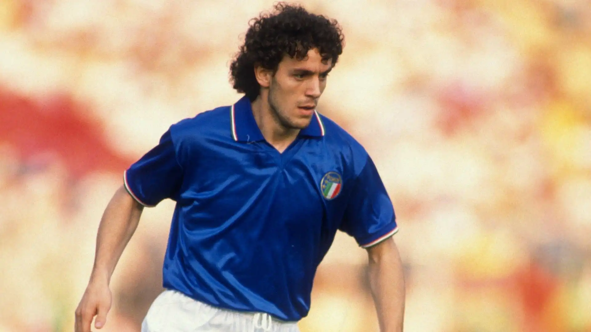 Ecco Roberto Donadoni, che all'epoca vestiva la maglia del Milan