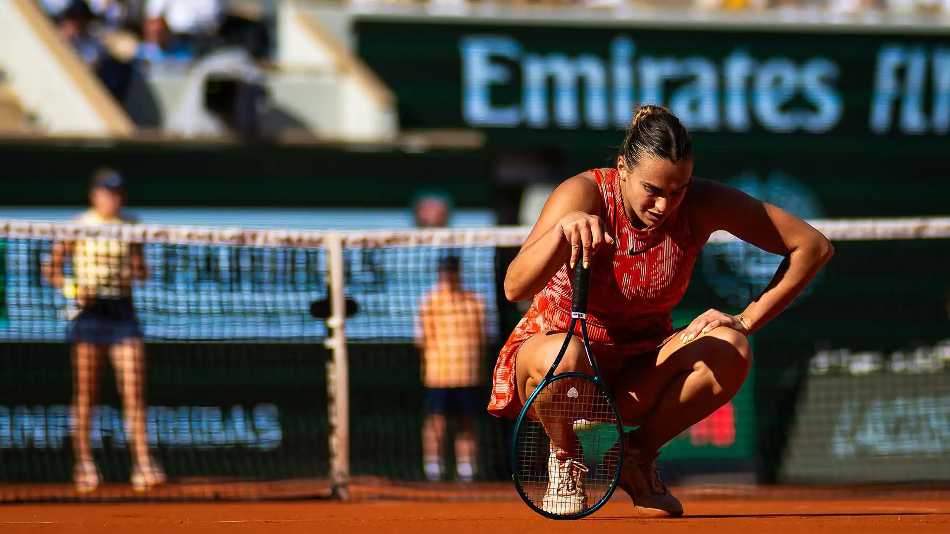 E' finito il Roland Garros di Aryna Sabalenka