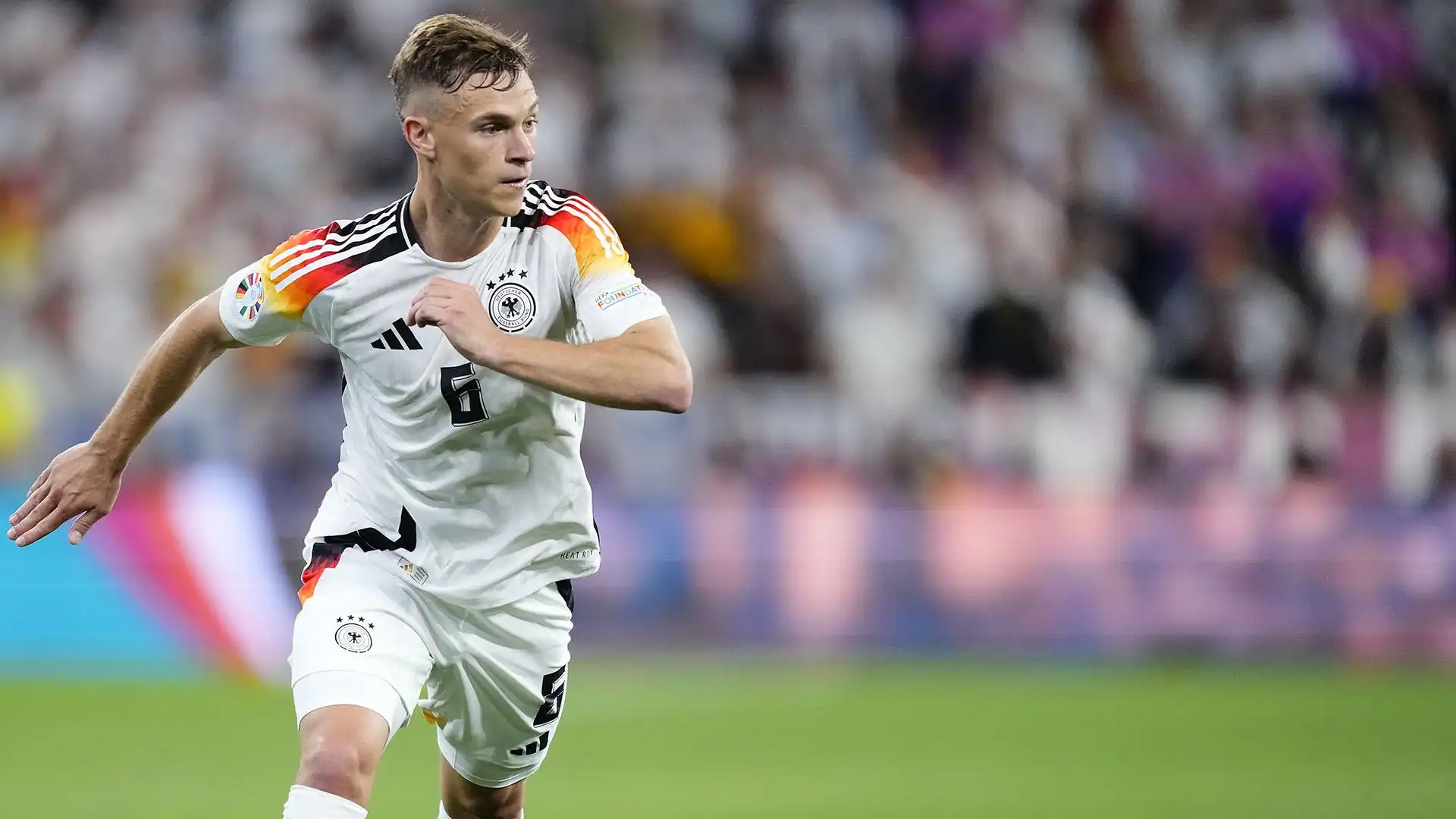 Kimmich è attualmente impegnato a Euro 2024 con la nazionale tedesca