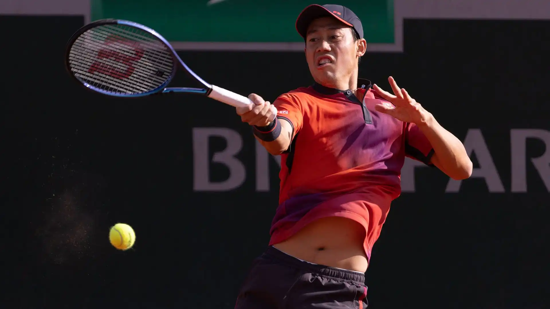 Il tennista giapponese è stato costretto a ritirarsi dal torneo ATP di Eastbourne