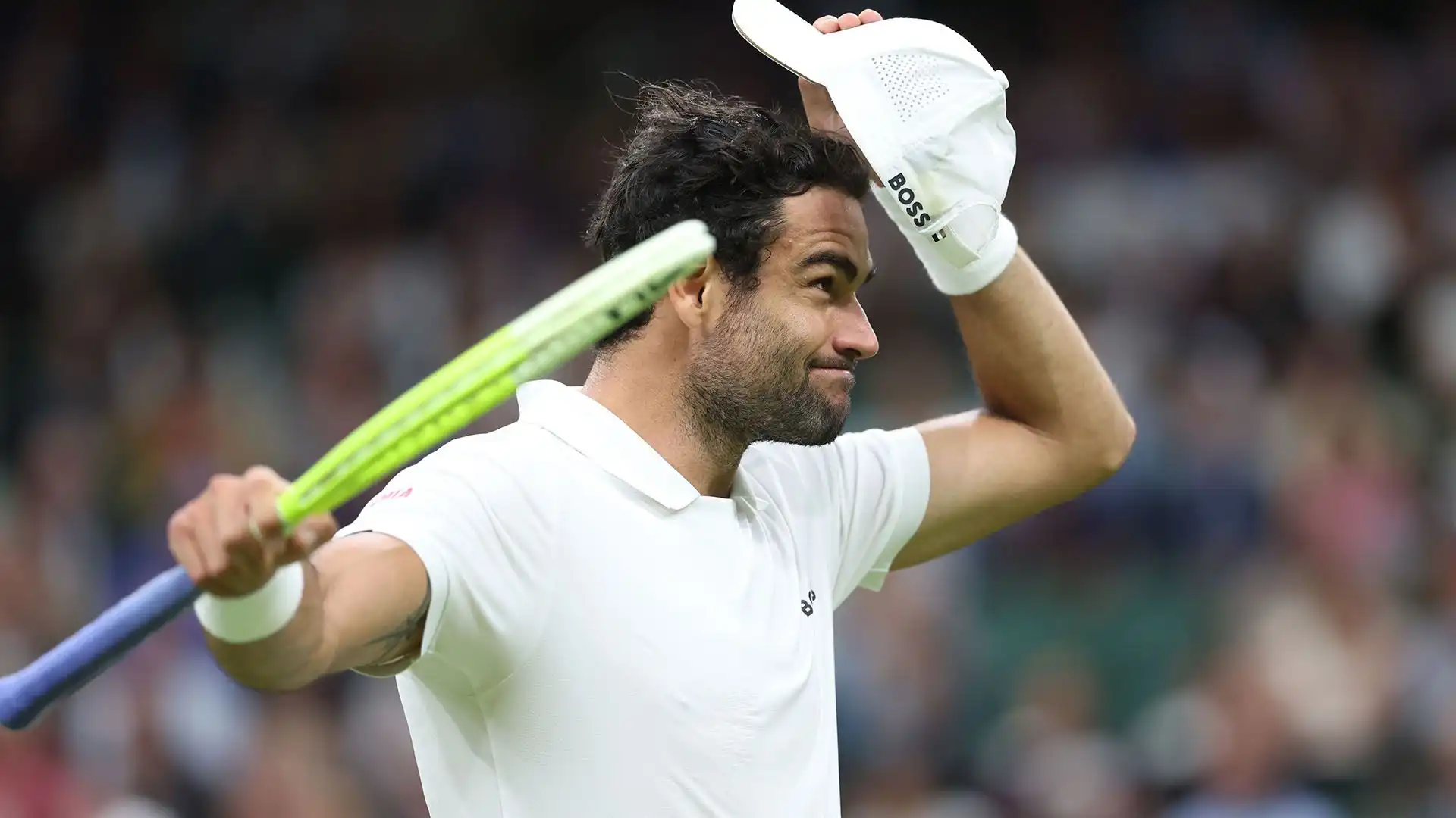 A Wimbledon il romano ha provato a dare del filo da torcere all'altoatesino