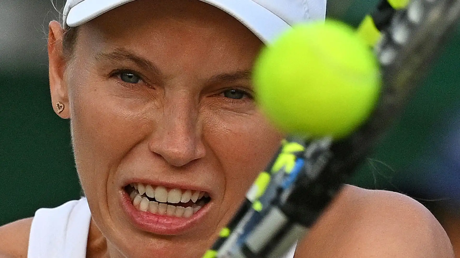 La Wozniacki non solo ha annullato i due match point