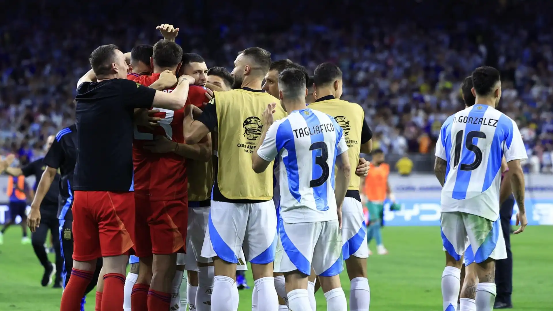 L'Argentina in semifinale affronterà la vincente della sfida tra Venezuela e Canada