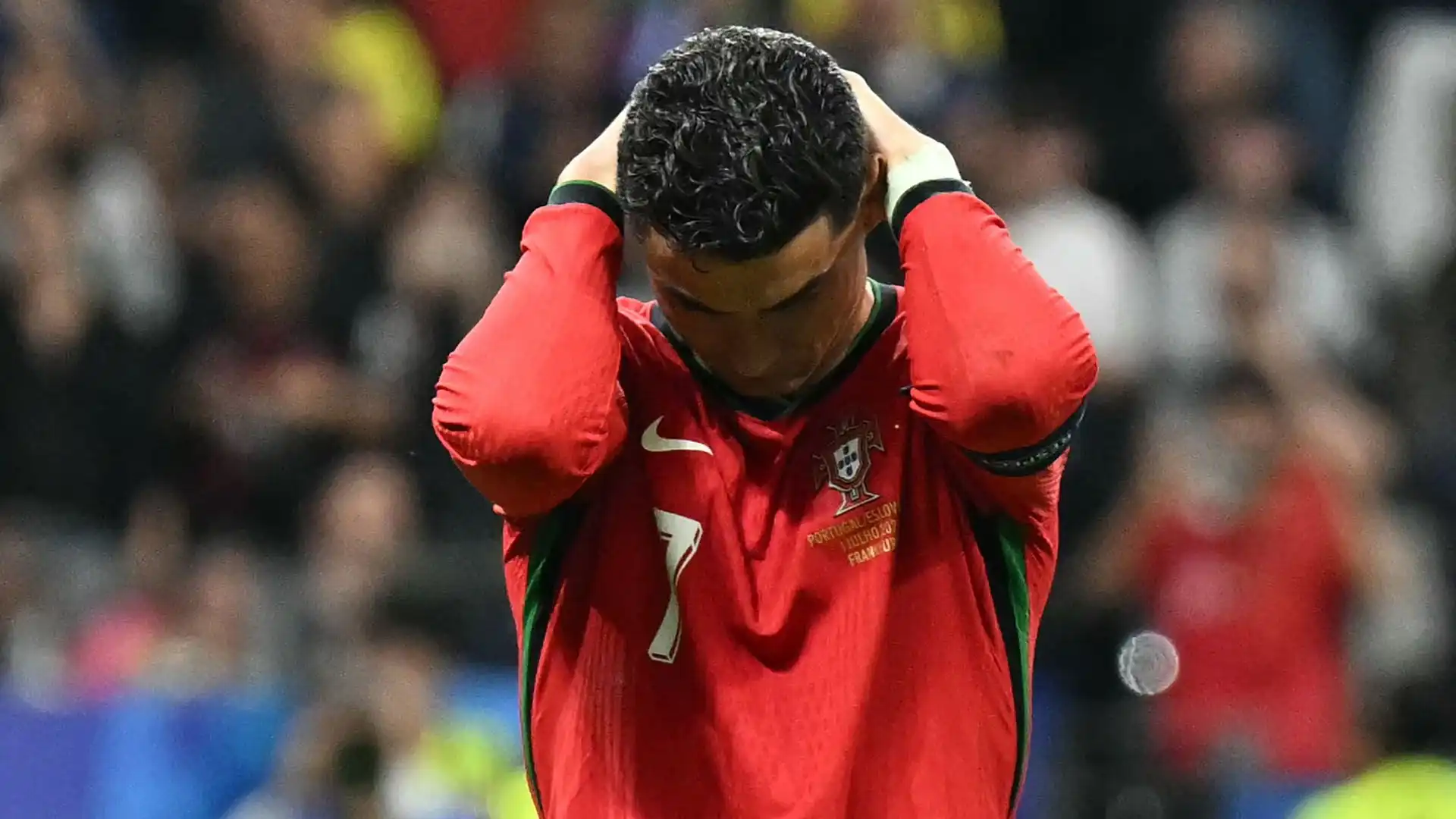 Fino a quel momento Ronaldo aveva deluso, sbagliando diverse occasioni da gol