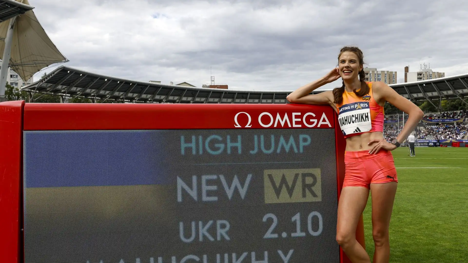 A 22 anni, l'ucraina è ormai una star assoluta dell'atletica