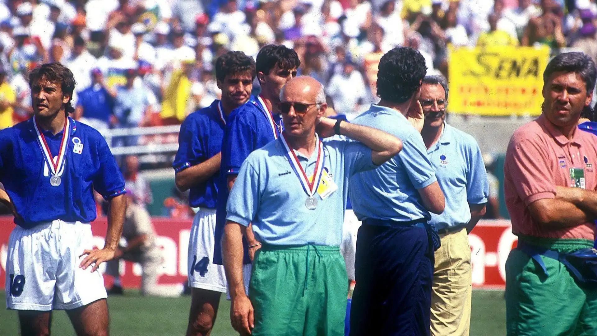 "Roberto Baggio che dopo l’umiliazione contro la Norvegia gli salva la faccia con la sua fantasia"