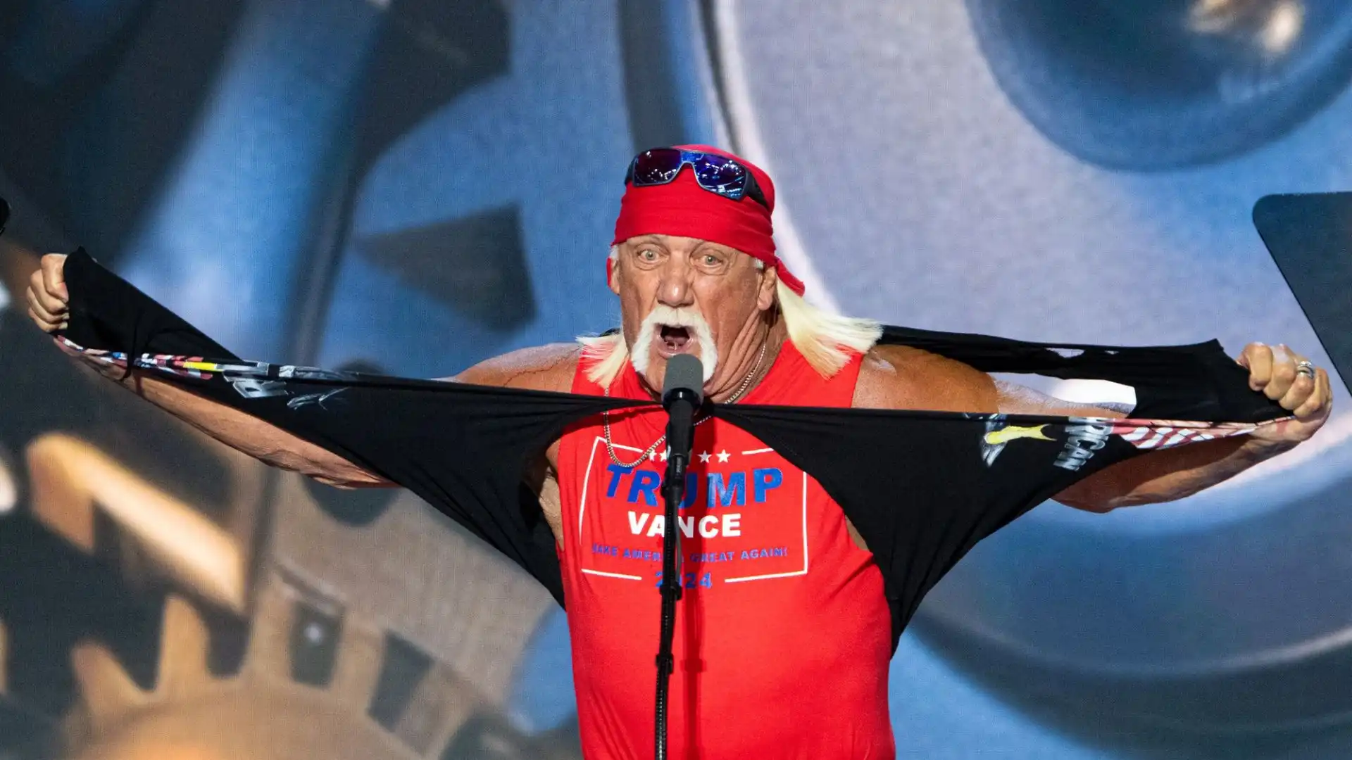 Hulk Hogan ha perso la calma davanti a Donald Trump