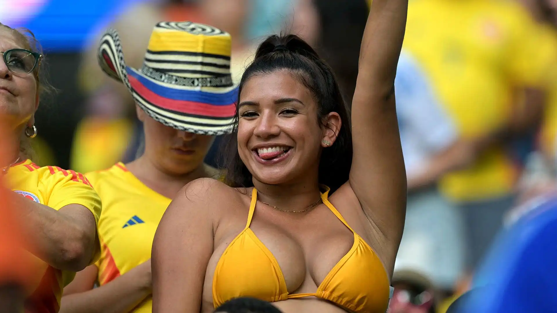 I tifosi colombiano hanno sperato fino all'ultimo minuto