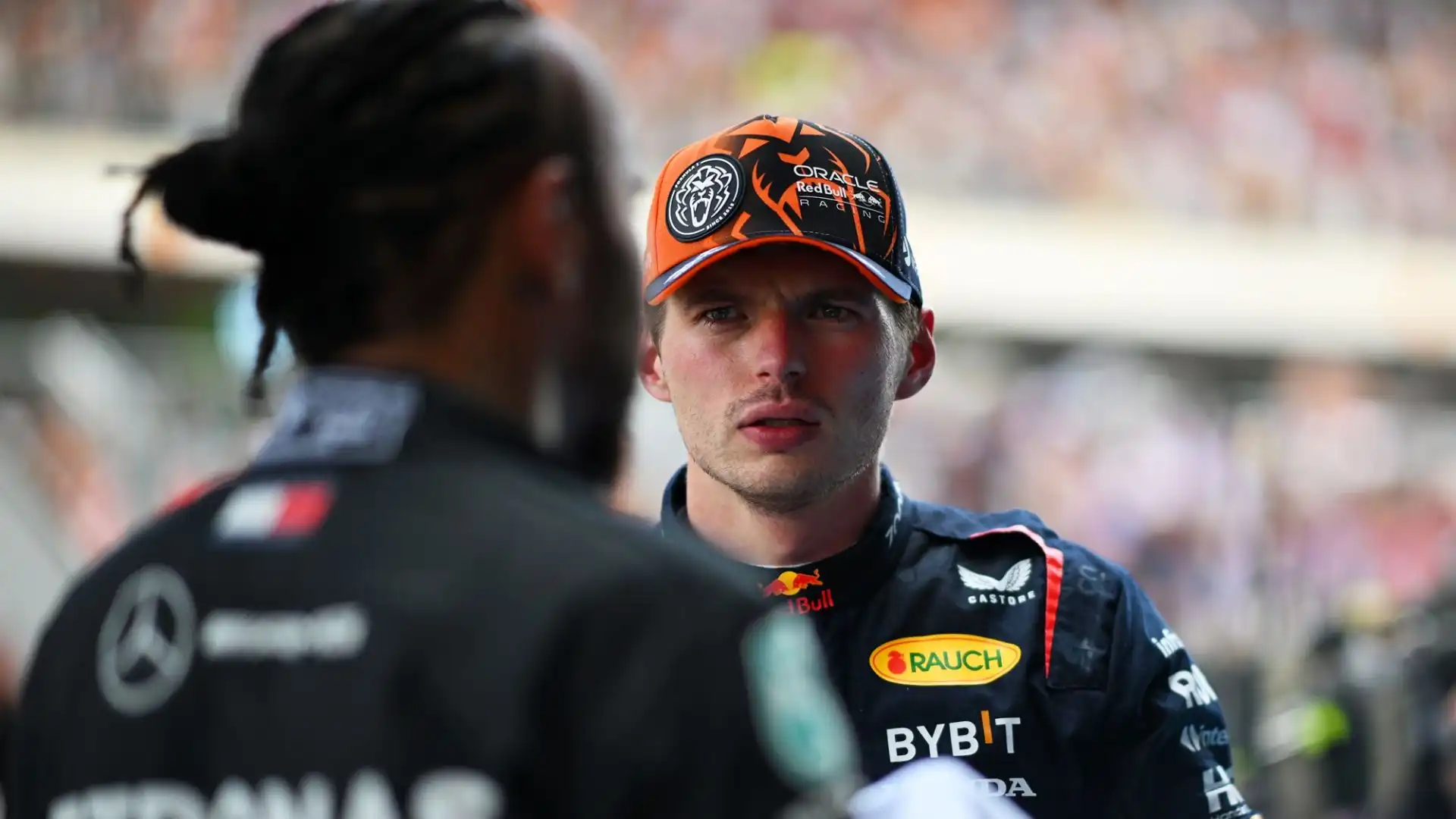 Lewis Hamilton e Max Verstappen sono venuti di nuovo a contatto durante il Gran Premio d'Ungheria