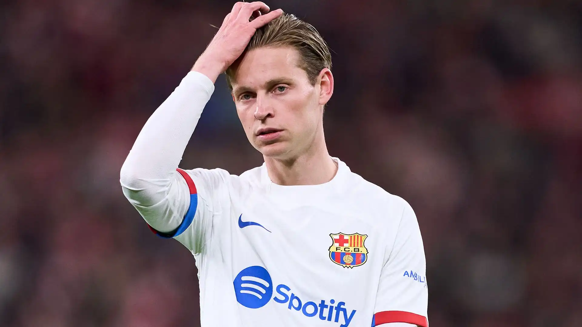 De Jong è fermo da circa 12 settimane, ben oltre le previsioni iniziali