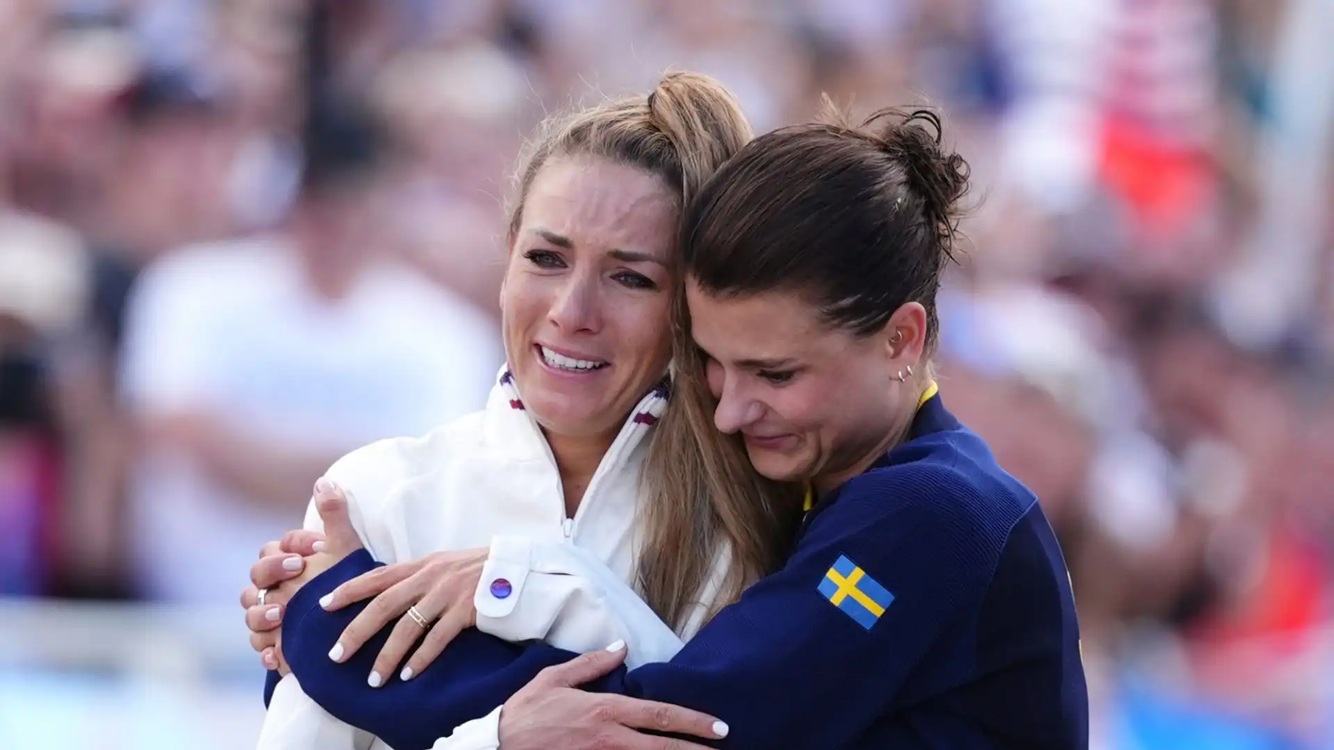 Durante la premiazione, la Prevot è scoppiata in lacrime