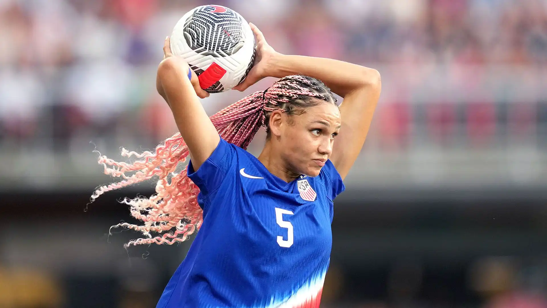 La ammireremo alle Olimpiadi nella nazionale statunitense di calcio femminile