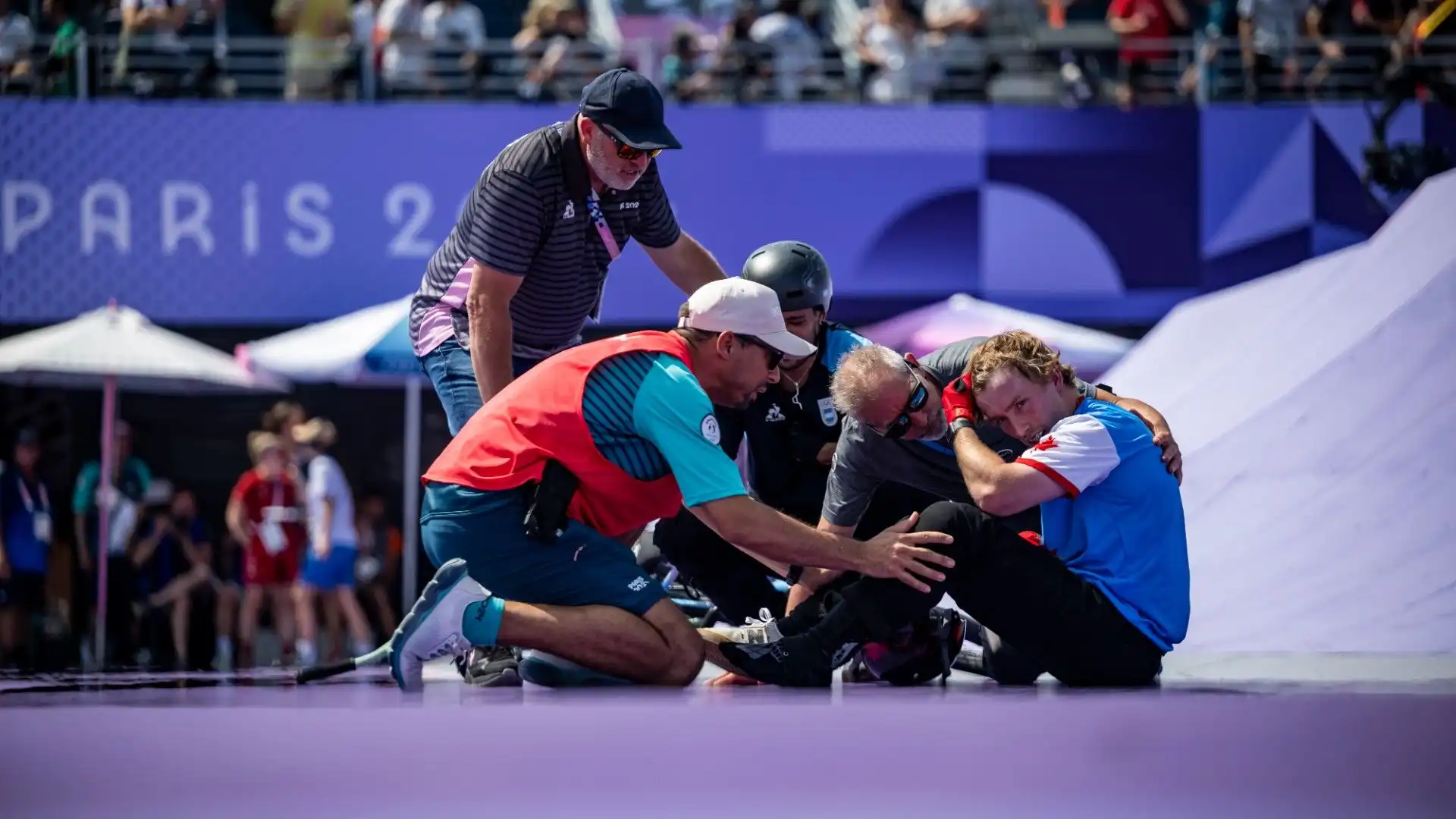 Da quando sono iniziate le Olimpiadi ci sono stati diversi incidenti in BMX