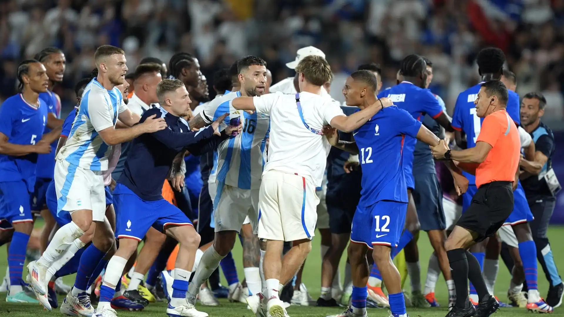 La Francia ha vinto per 1-0 ai quarti di finale del torneo olimpico, eliminando l'Argentina