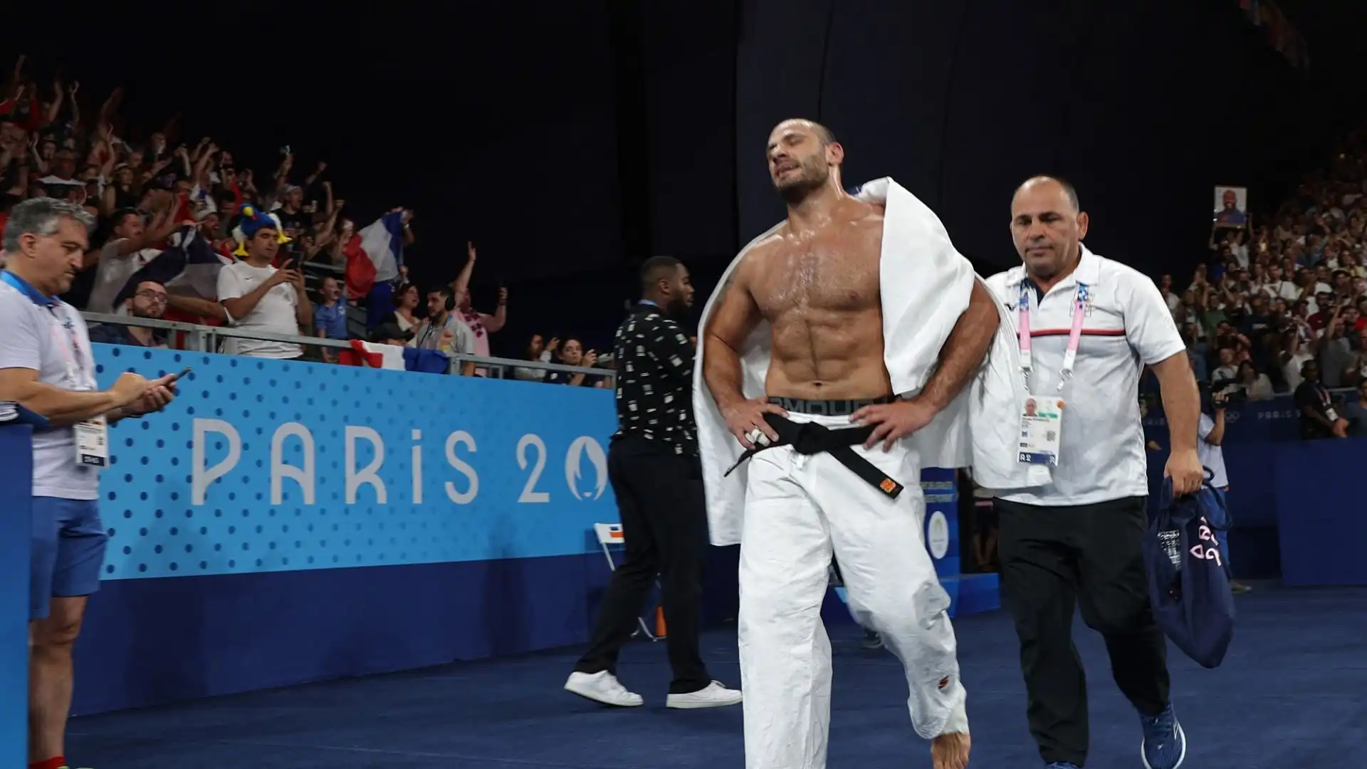 Il judoka georgiano Guram Tushishvili è stato cacciato dalle Olimpiadi