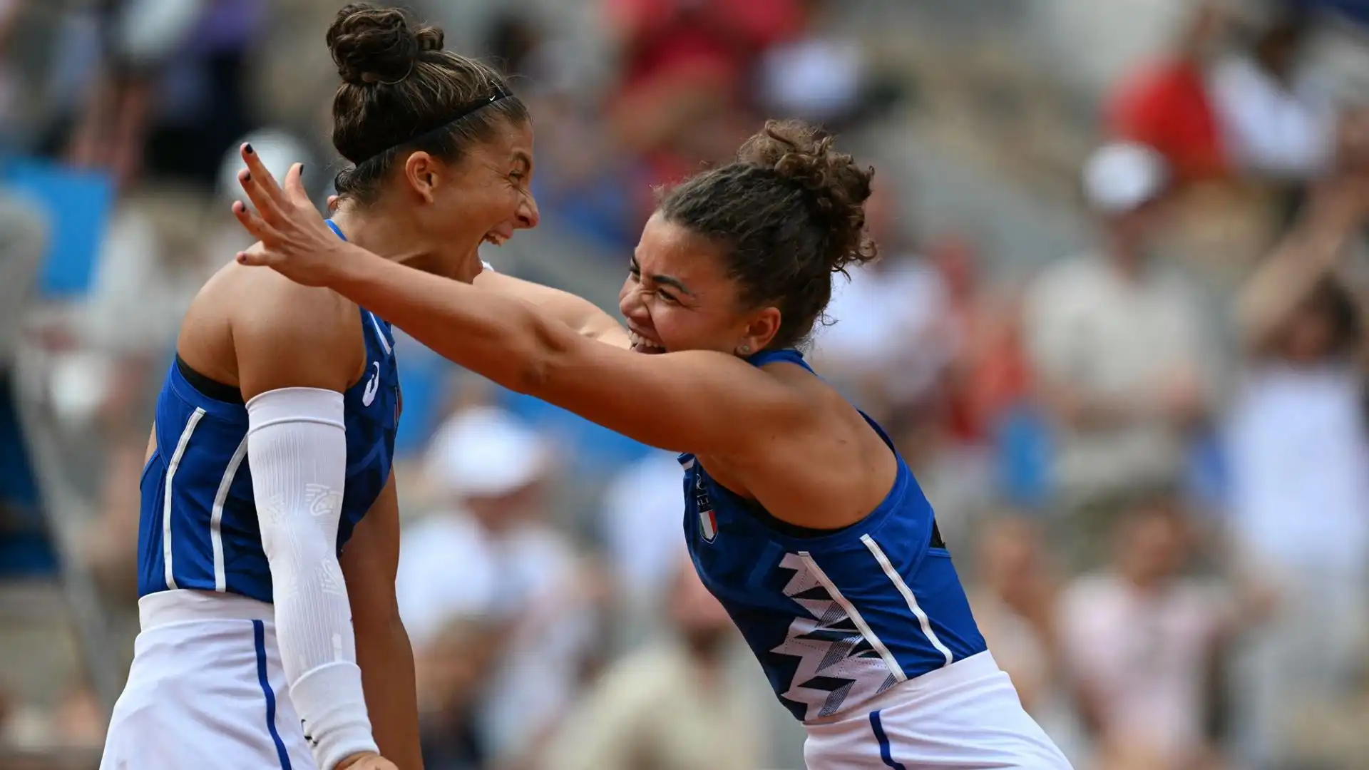 Nel secondo set Errani e Paolini hanno dominato