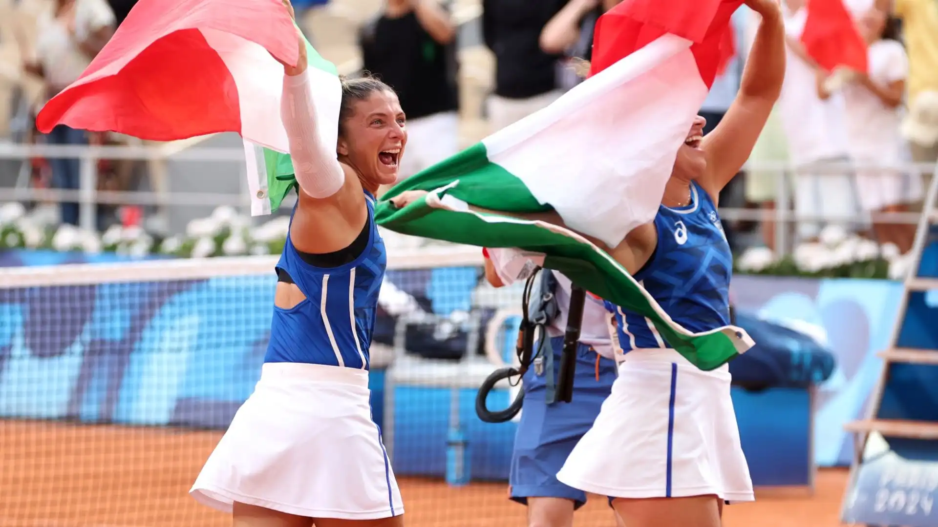 Jasmine Paolini si è riscattata dopo la sconfitta del torneo in singolo