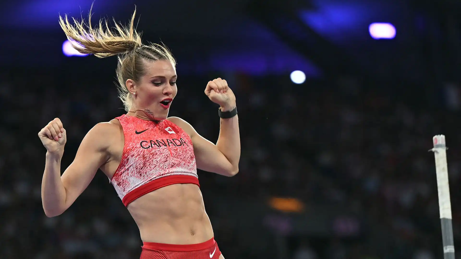 Alysha Newman illumina le Olimpiadi