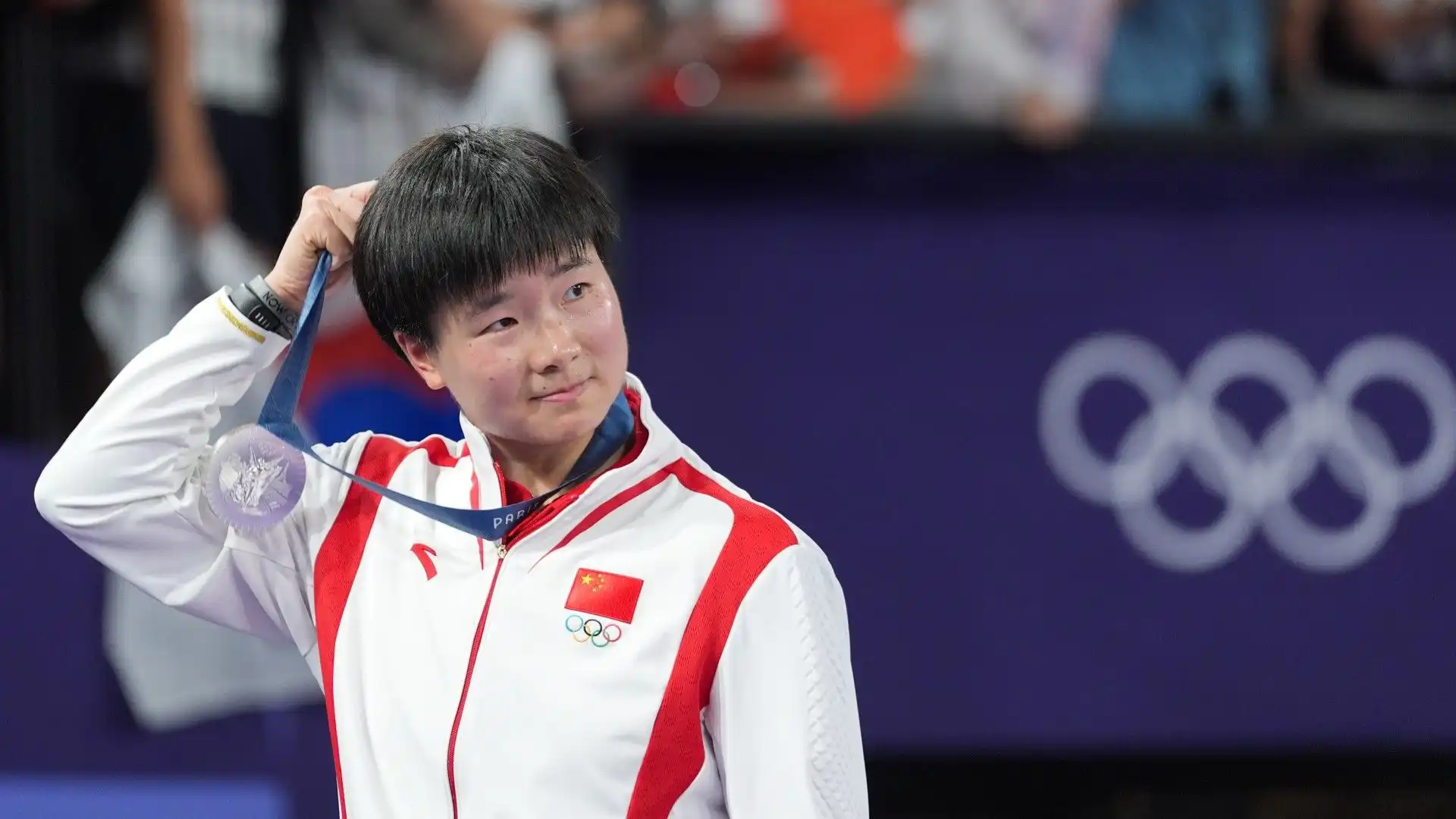 Bing Jiao He ha conquistato la medaglia d'argento nel badminton femminile