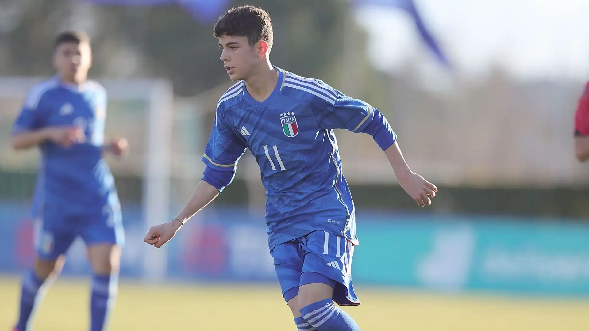 L'attaccante dell'Italia Under 16 è figlio dell'ex calciatore dell'Atalanta Inacio Pià