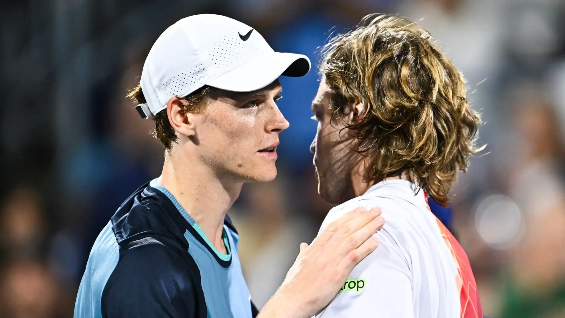 Il tennista azzurro ha perso in tre set contro il russo Andrey Rublev, che aveva battuto negli ultimi tre incontri