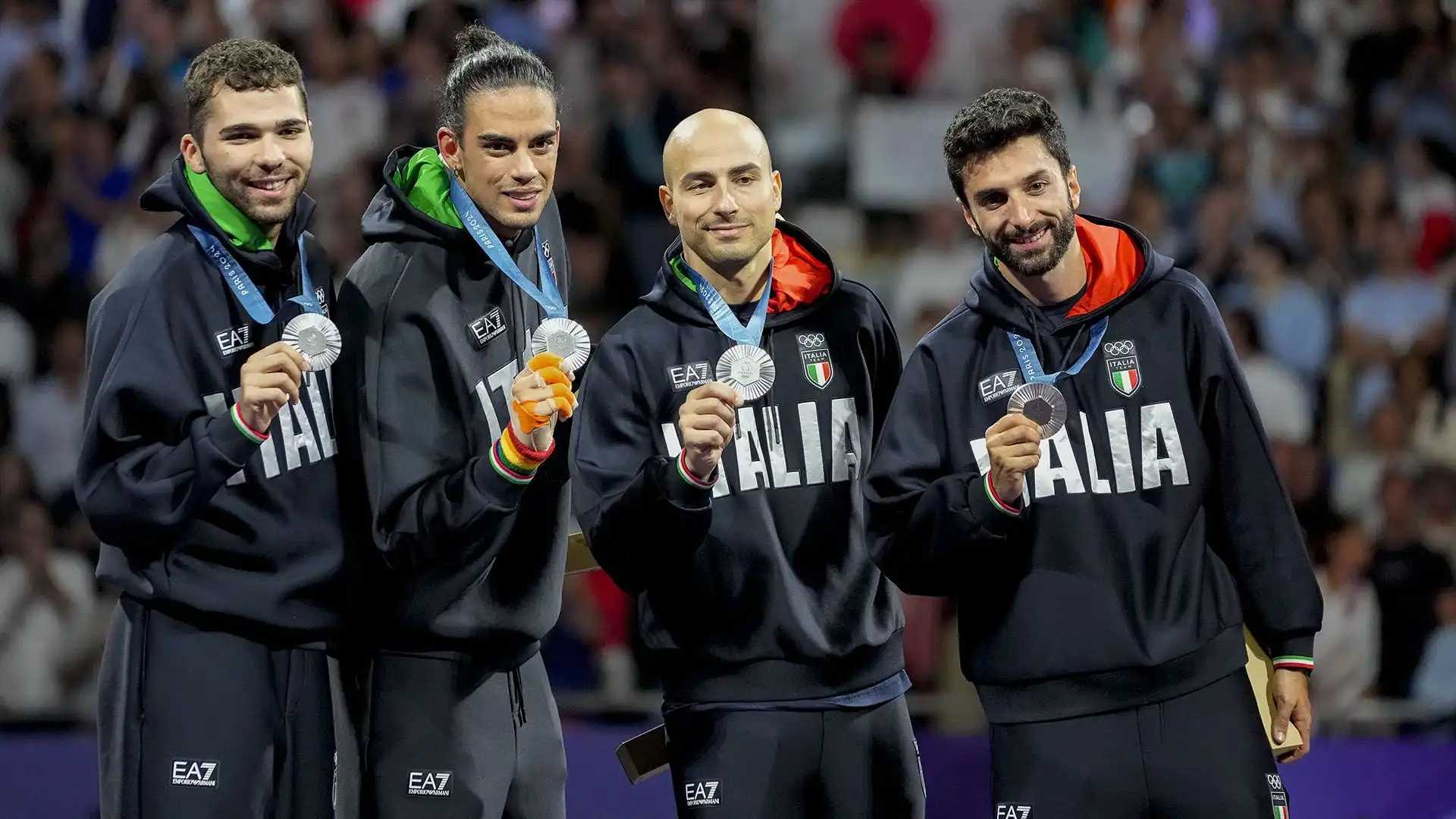 Alessio Foconi - Guillaume Bianchi - Tommaso Marini - Filippo Macchi
Scherma - Fioretto A Squadre
Argento