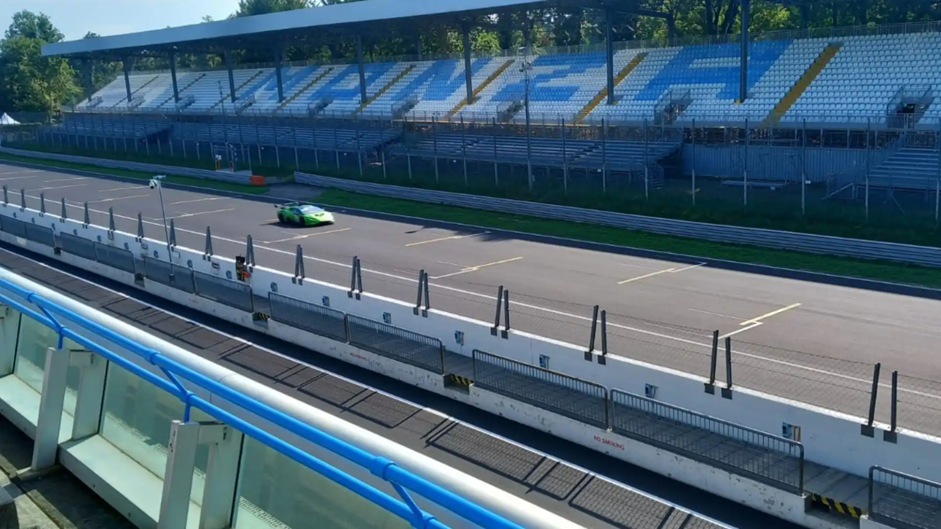 Il nuovo asfalto attende a Monza la Formula 1