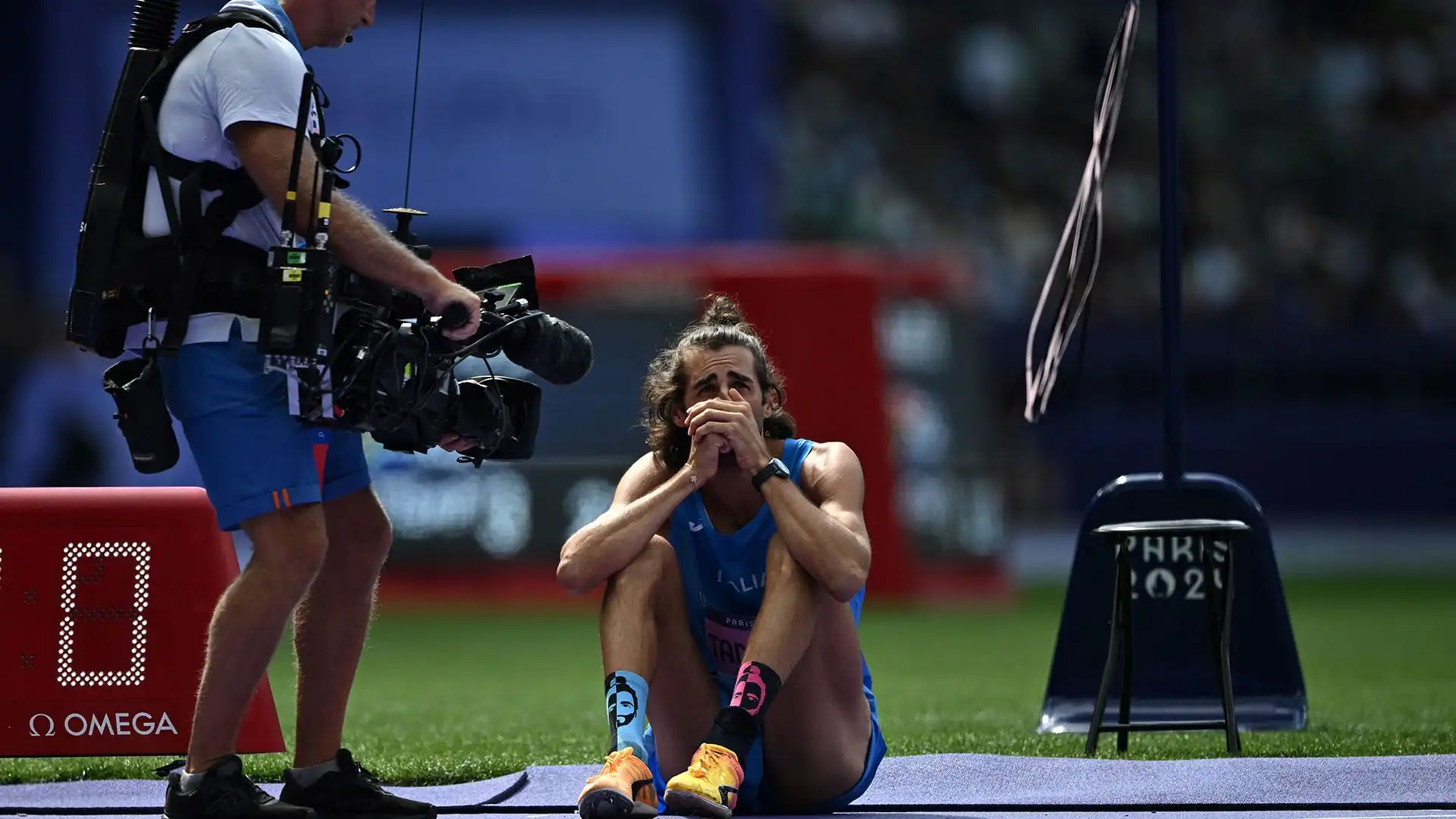 In chiara sofferenza, il campione del mondo è riuscito in ogni caso a qualificarsi per la finale olimpica