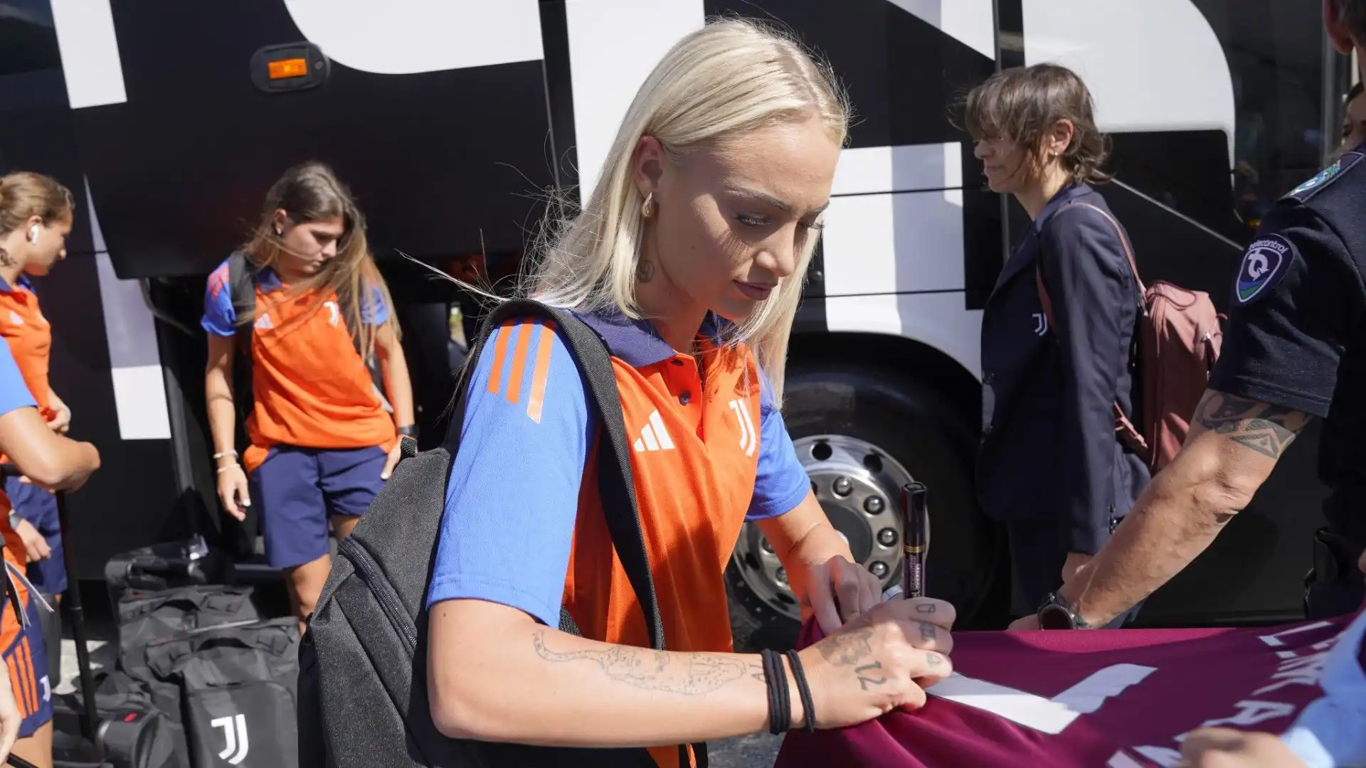 I suoi autografi sono richiestissimi dai tifosi della Juve