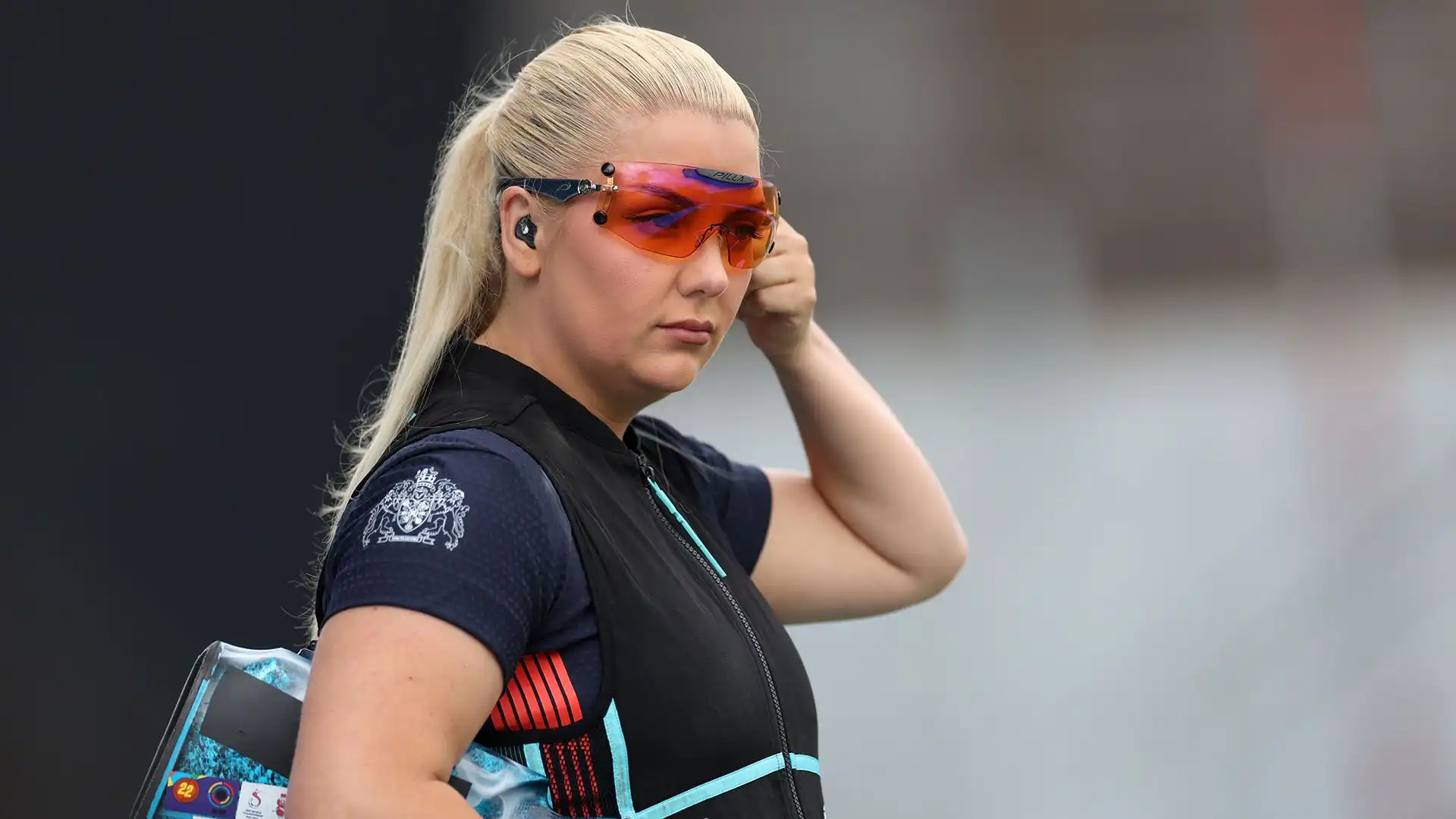 La tiratrice britannica Amber Rutter è ancora furiosa per l'oro sfumato nella finale di tiro a volo femminile, specialità skeet