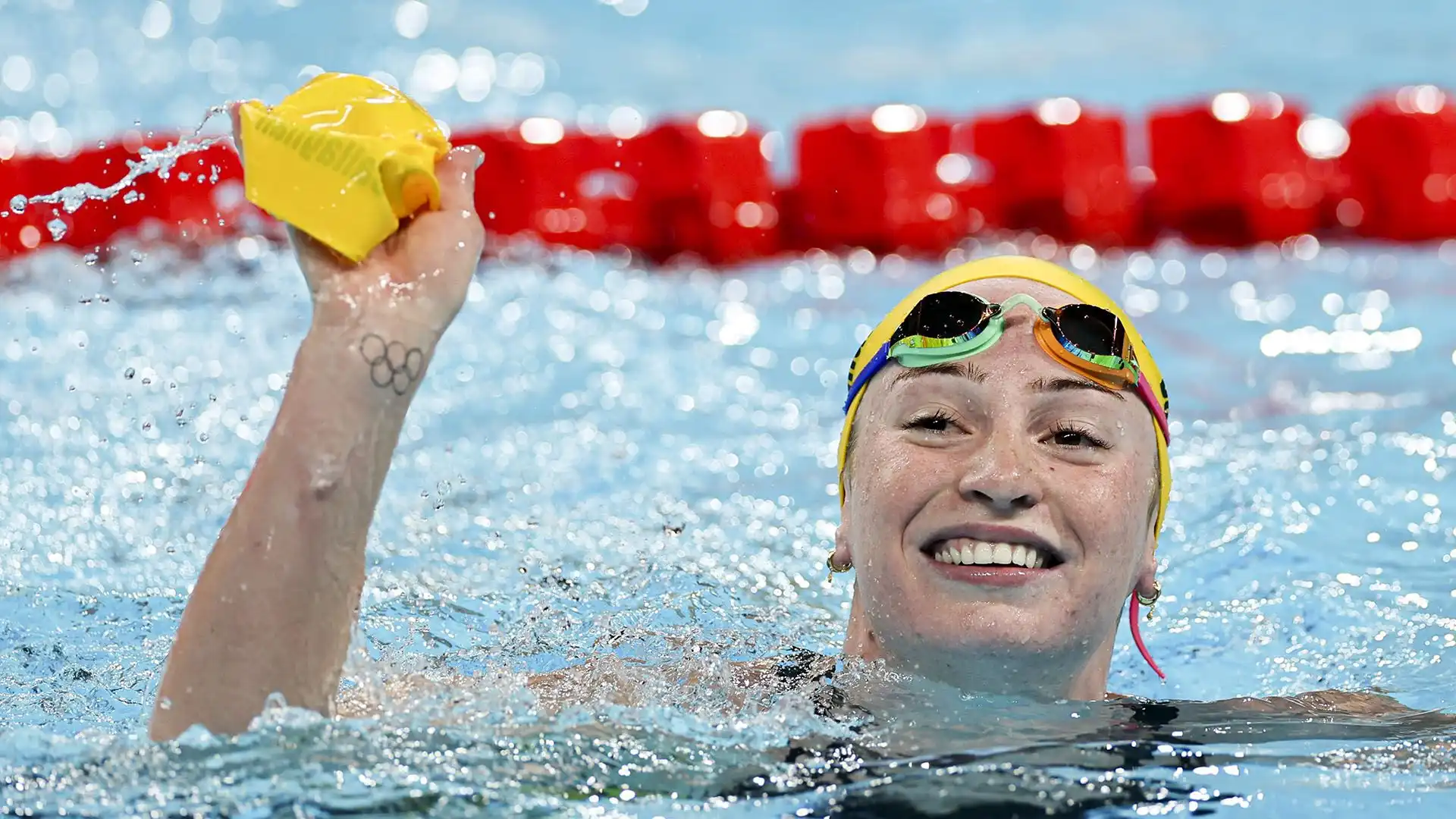 Mollie O'Callaghan (Australia, Nuoto):	5 medaglie conquistate (3 oro, 1 argento, 1 bronzo)