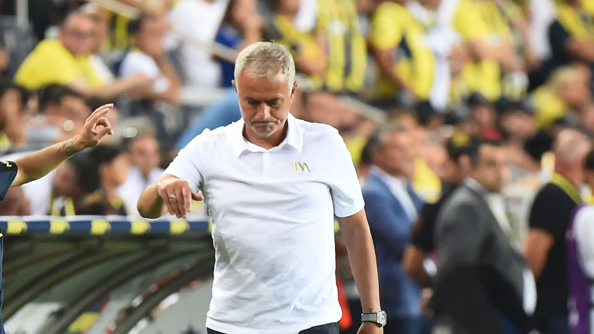 Mourinho si è scagliato contro l'arbitro al termine della partita