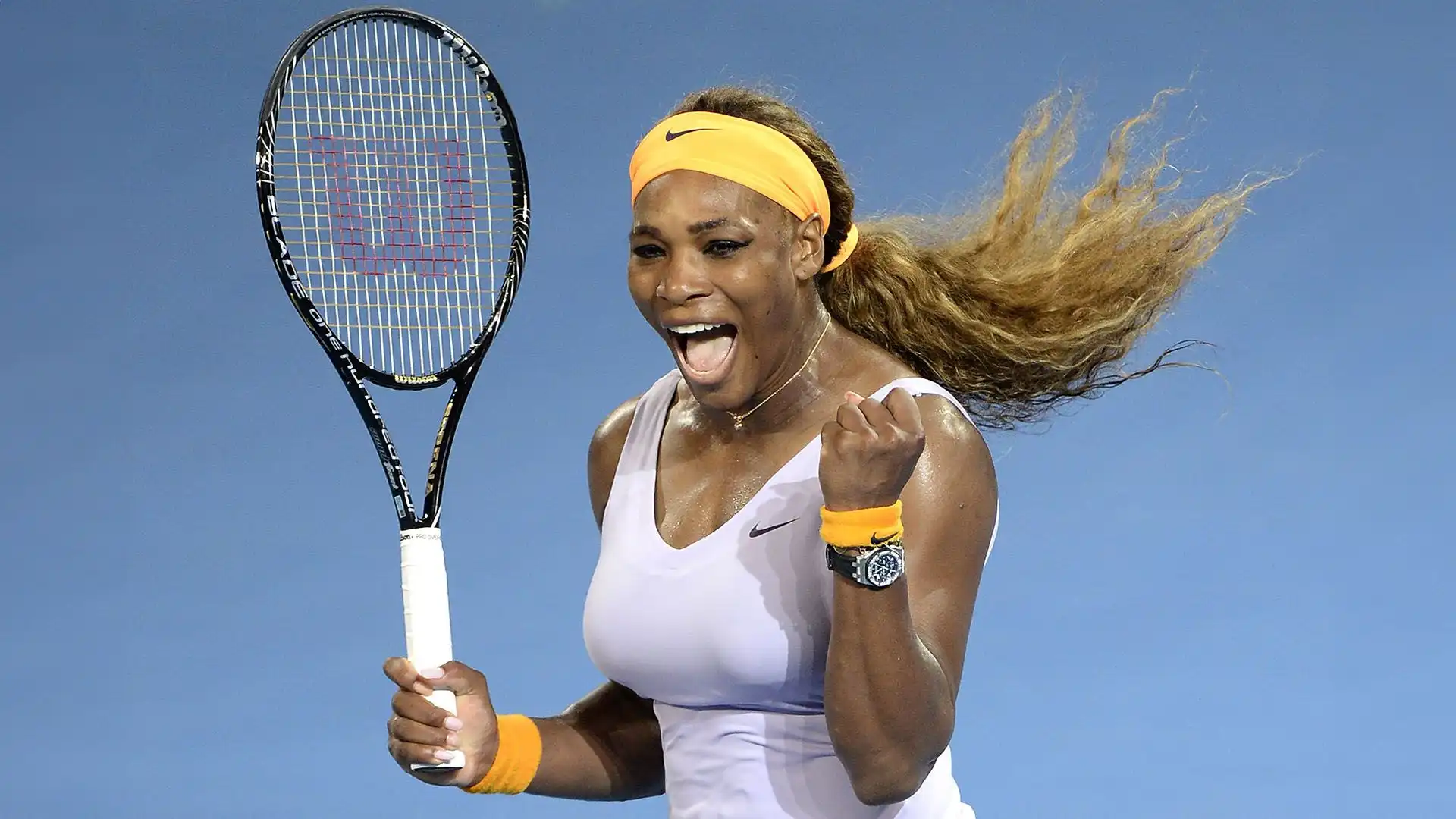 Serena Williams: 17 milioni di followers. E' stata per anni la regina del circuito WTA, 23 titoli del Grande Slam vinti in singolo in carriera