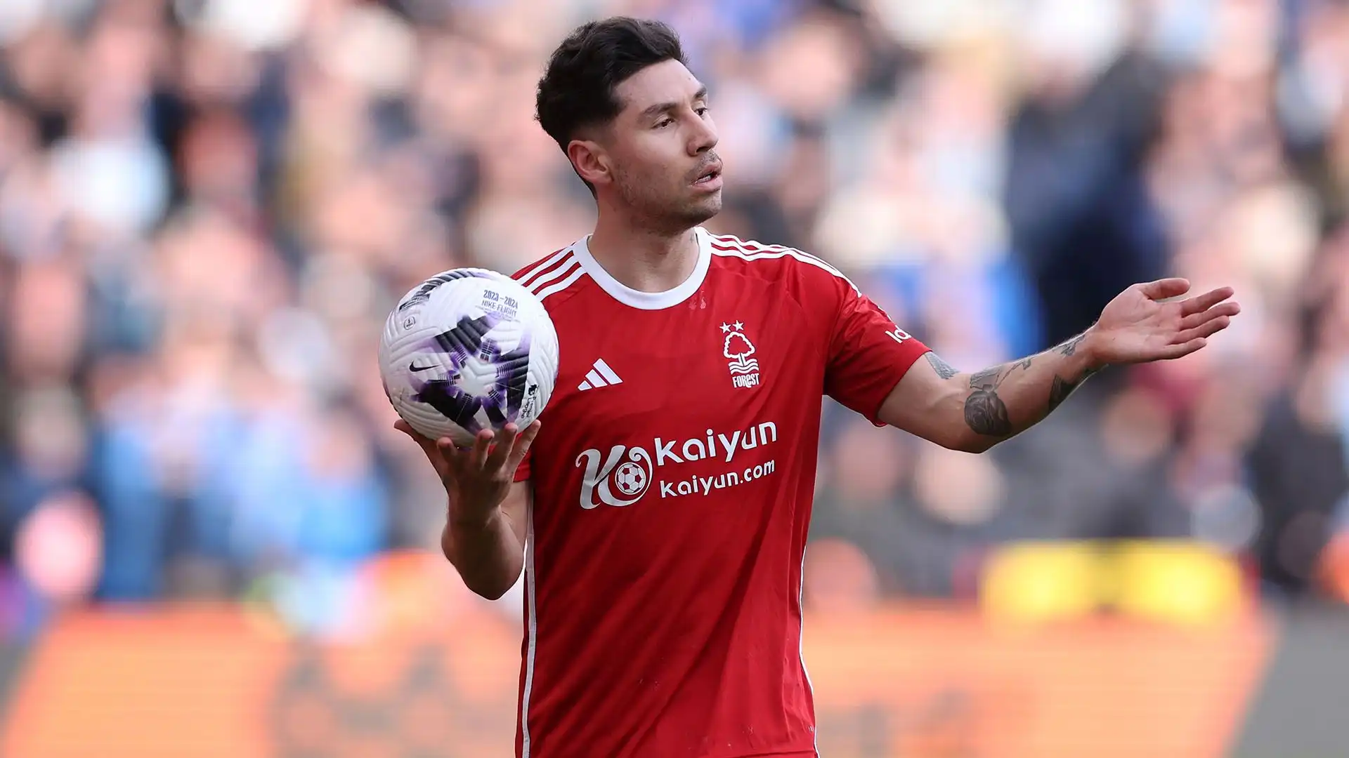 L'anno scorso ha giocato in prestito al Nottingham Forest