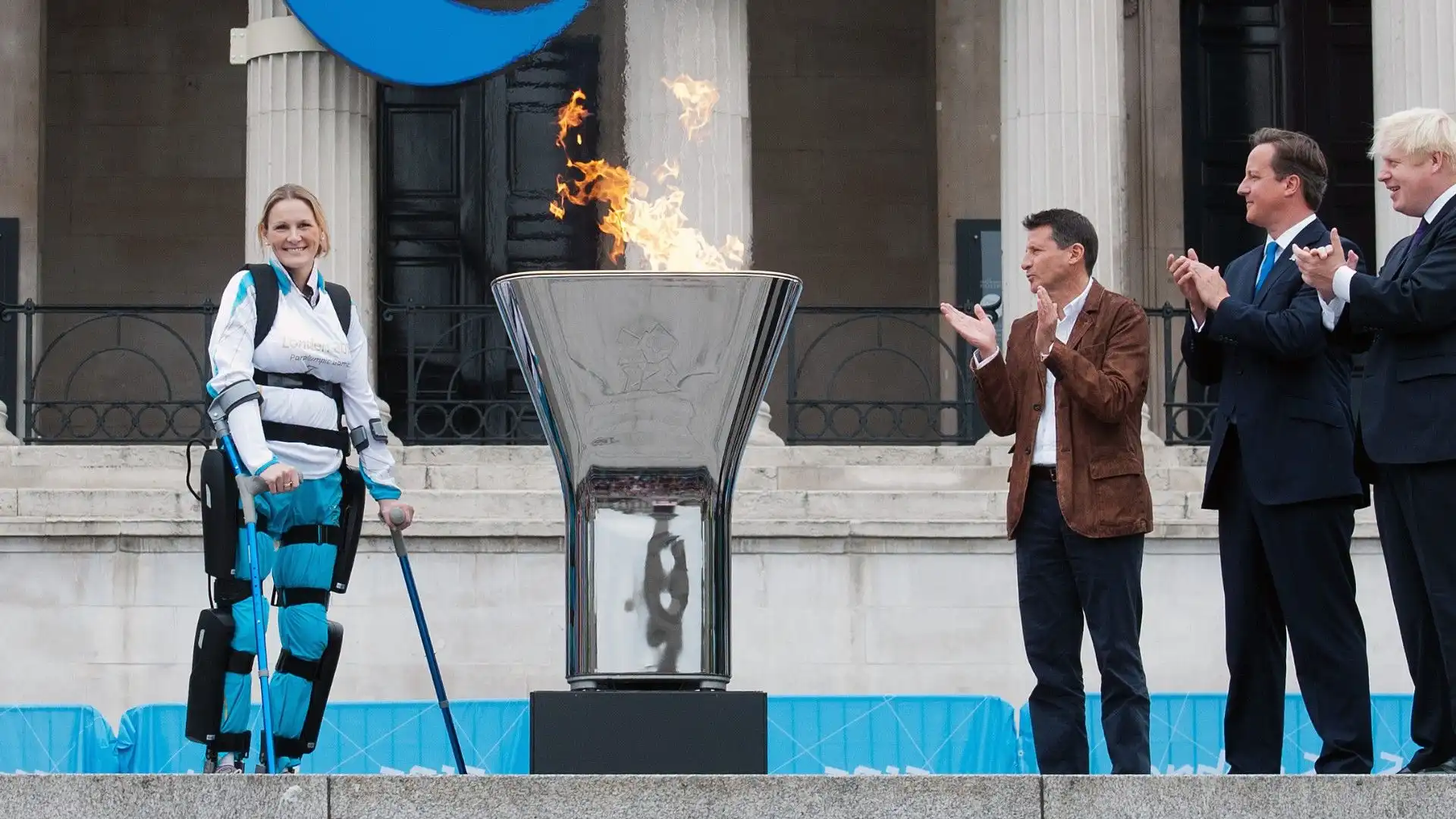 Nel 2012 fu scelta per accendere il braciere paralimpico a Trafalgar Square