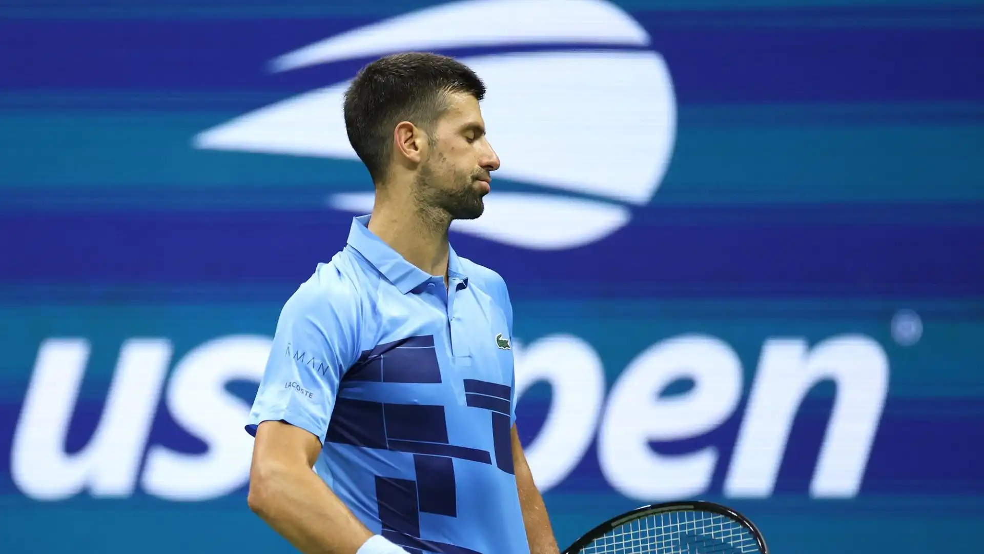 Novak Djokovic è apparso spento e lontano dalla migliore condizione di forma