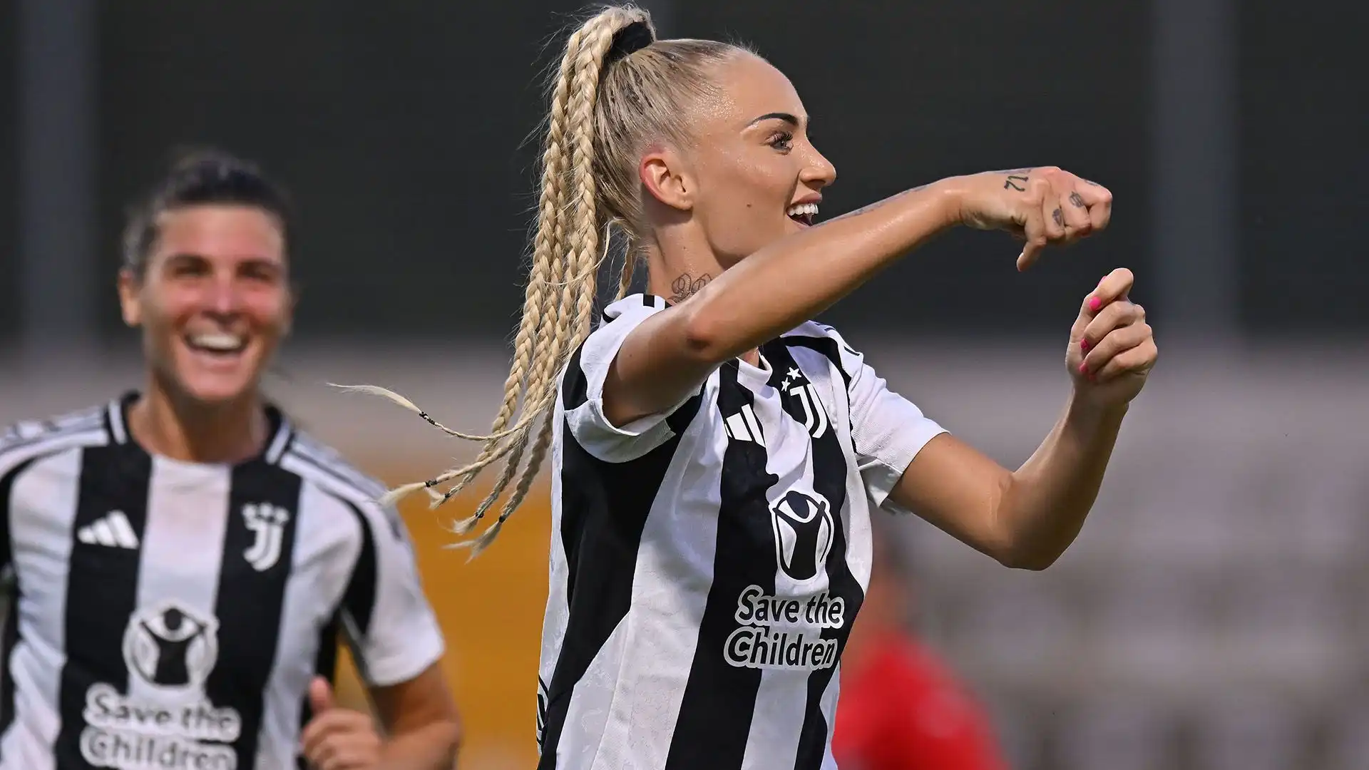 Alisha ha giocato finora 9 partite in Serie A